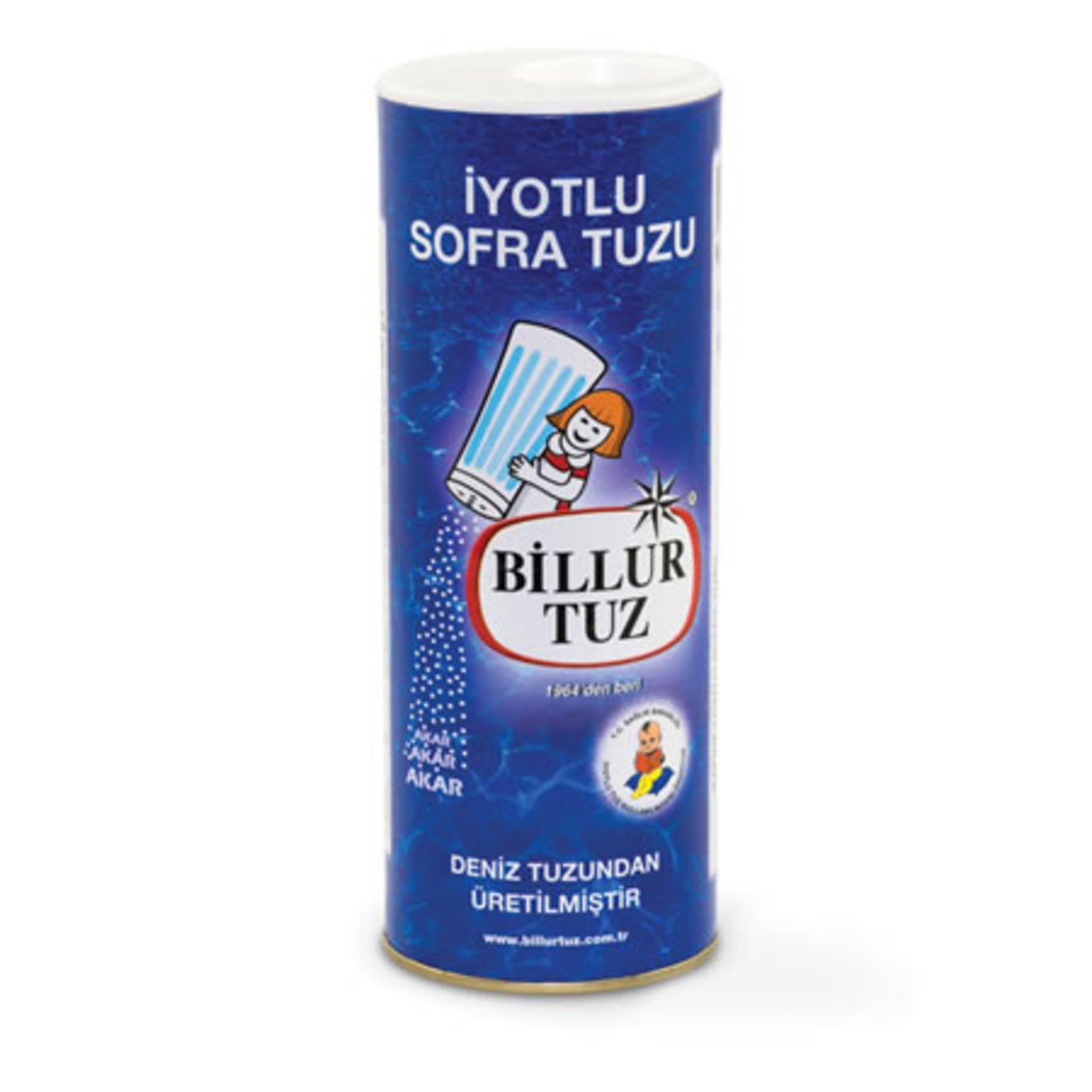 Billur Tuz Iyotlu Piknik Tuzu is a convenient, travel-friendly iodized table salt, perfect for everyday meals, picnics, lunch boxes, and on-the-go seasoning.