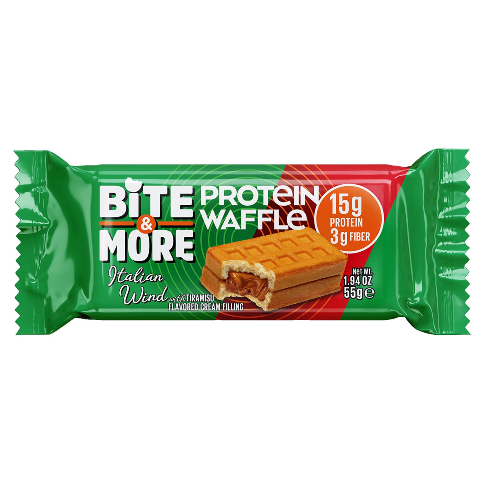 Looking for a delicious way to boost your protein intake? The Bite & More Tiramisu Cream Filled Protein Waffle brings together the irresistible flavor of tiramisu with a soft, satisfying waffle texture.