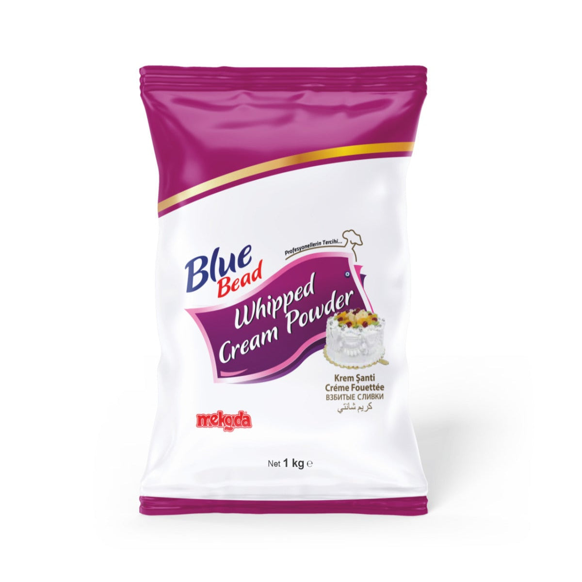 Blue Bead Powdered Whipped Cream Mix is a versatile baking essential designed for professional kitchens and home bakers alike.