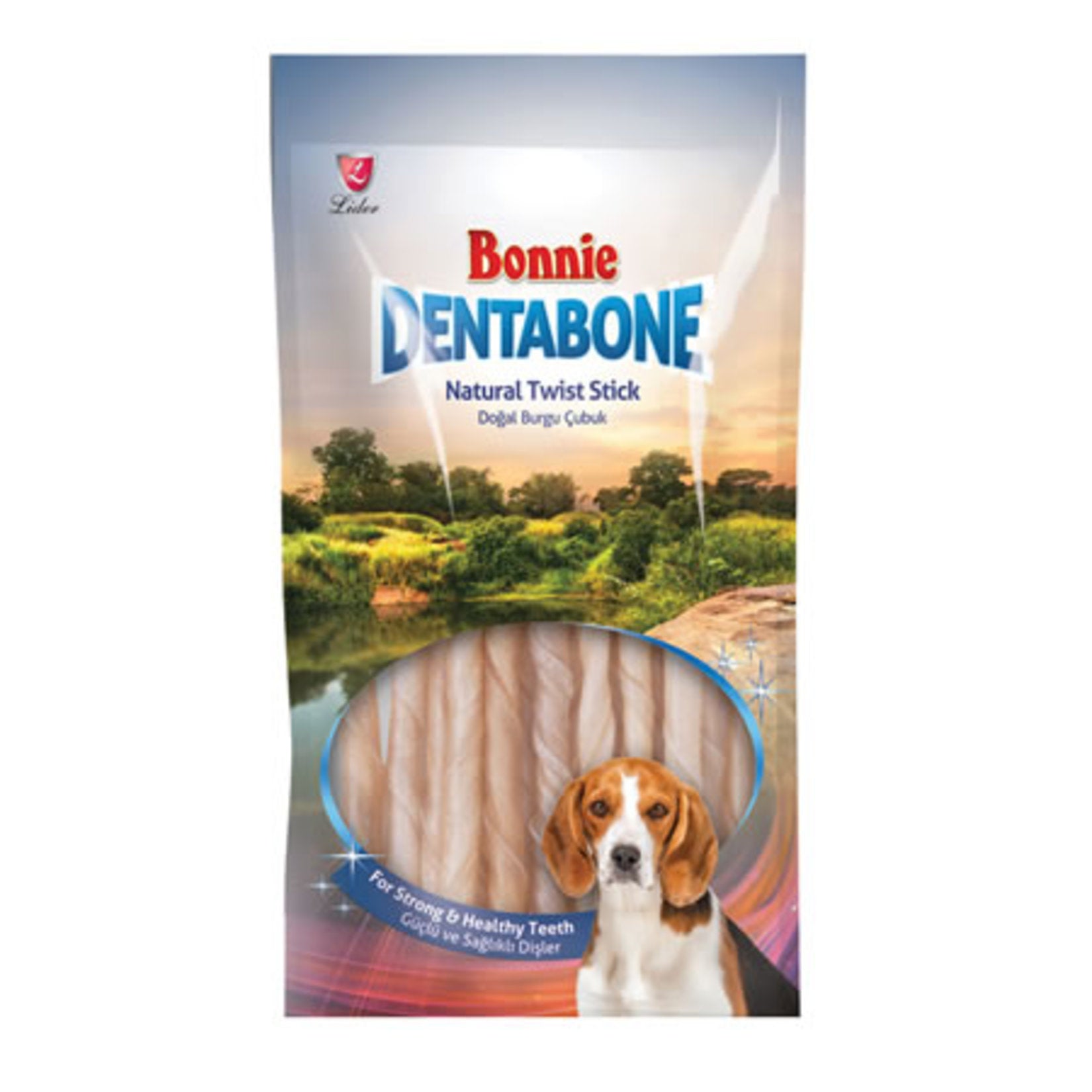 Bonnie Dentabone Twisted Stick Dog Treat is a chewable dental snack designed to support your dog’s daily oral care routine.
