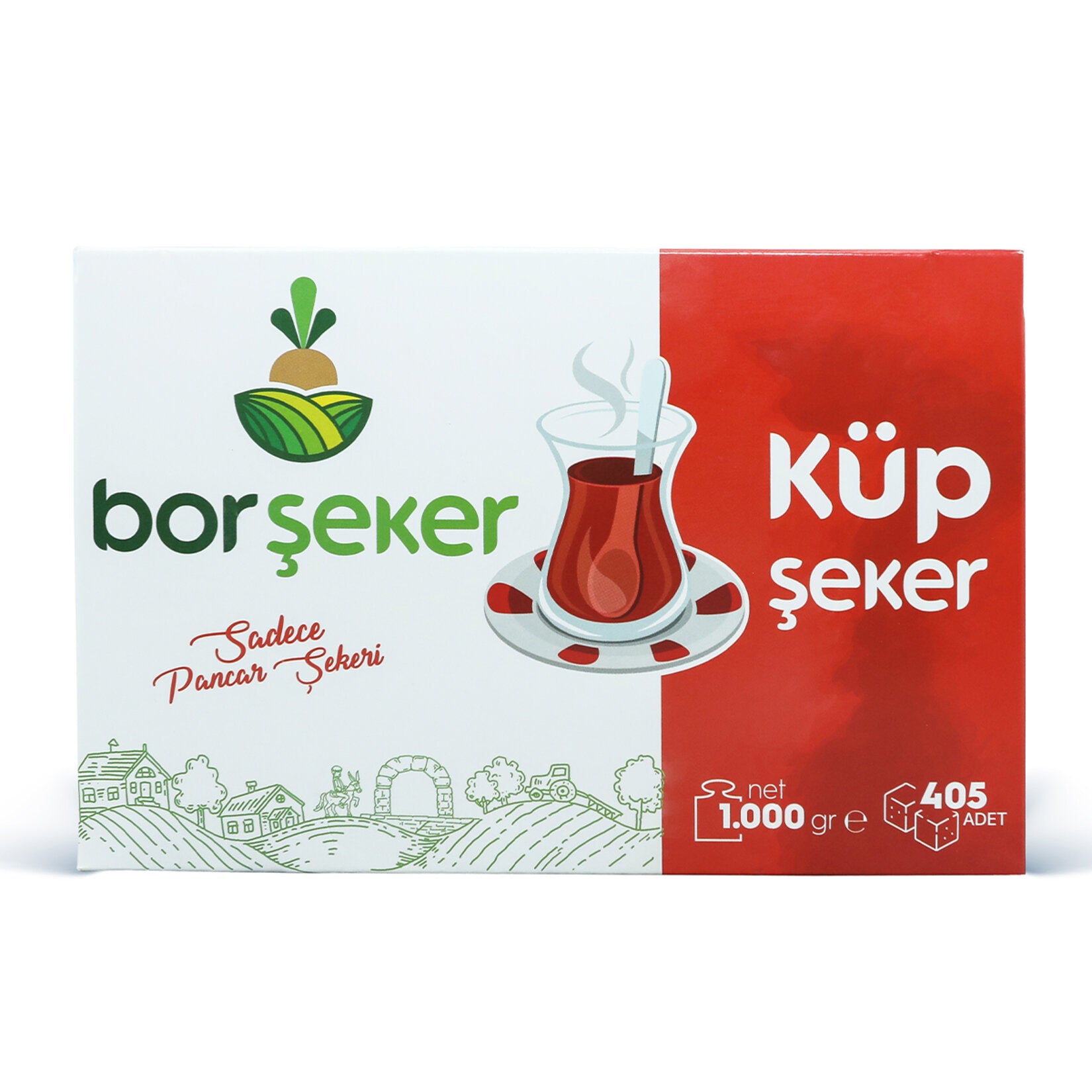Bor Seker Cube Sugar brings traditional Turkish sweetness to your kitchen.
