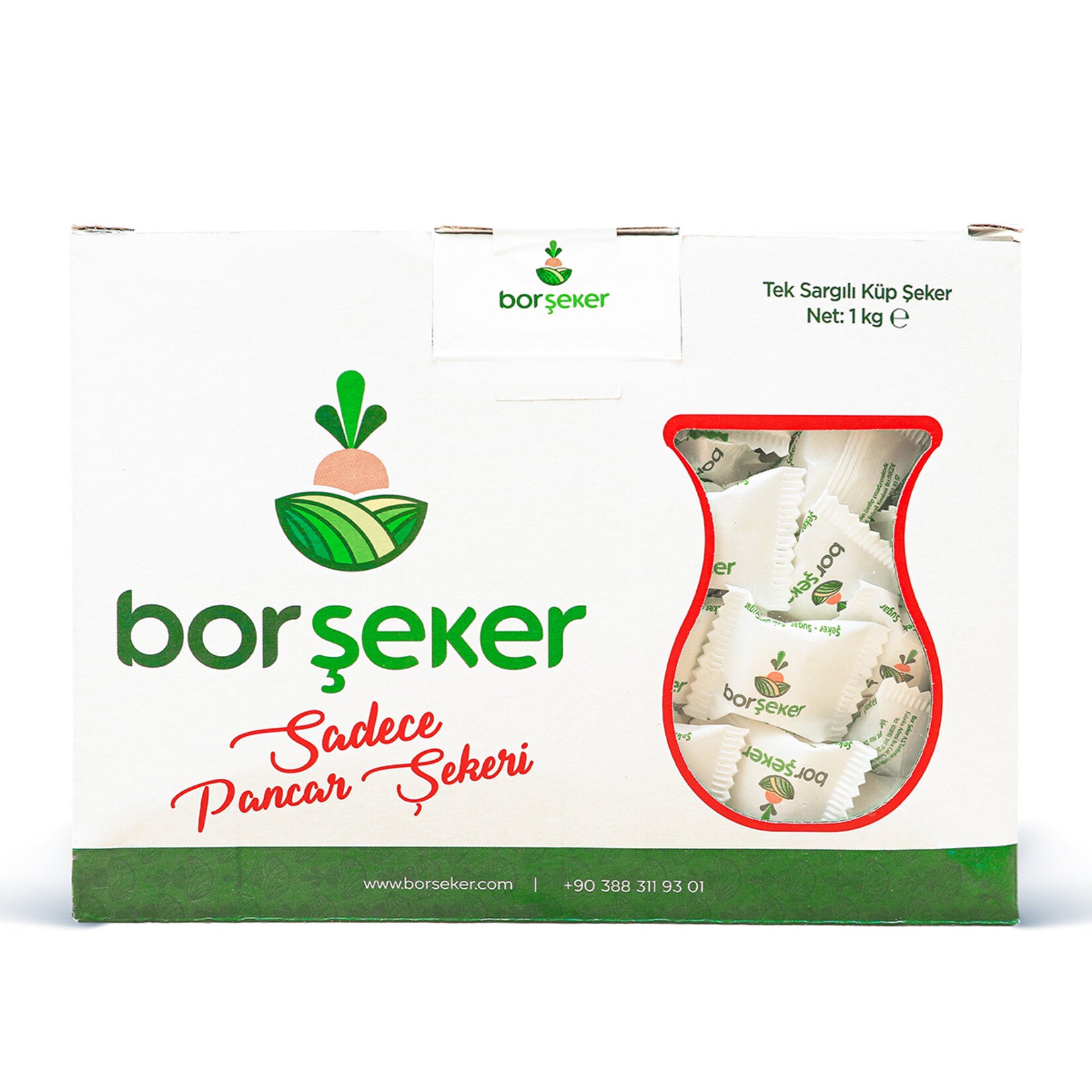 Enjoy the traditional taste of Türkiye with Bor Seker Wrapped Cube Sugar, a staple in Turkish households.