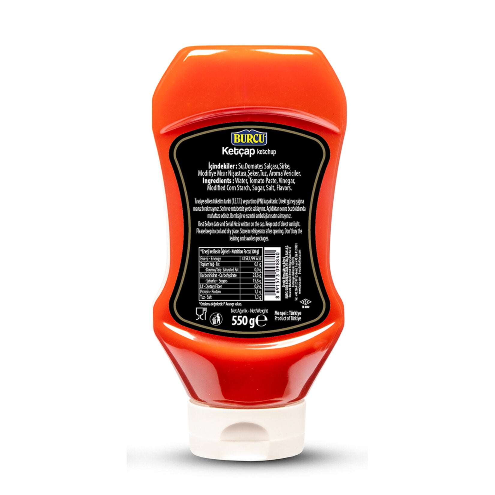 Burcu Sweet Ketchup brings the rich taste of sun-ripened tomatoes to your table with a smooth texture and balanced sweetness.