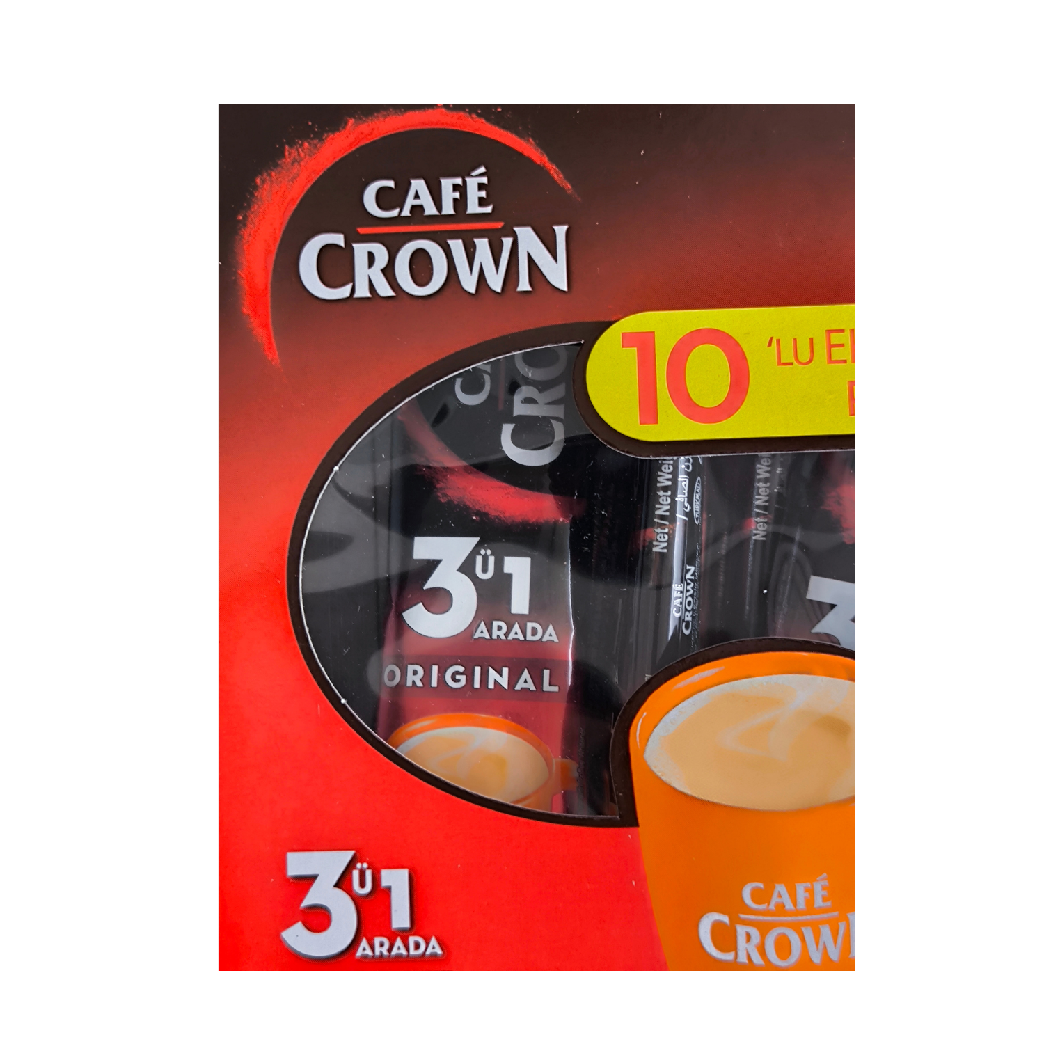 Cafe Crown 3-in-1 10 pcs 17.5 x 10 (Pack of 10)