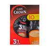 Cafe Crown Original Coffee Mix 3 in 1 Coffee - Pack of 10 pcs