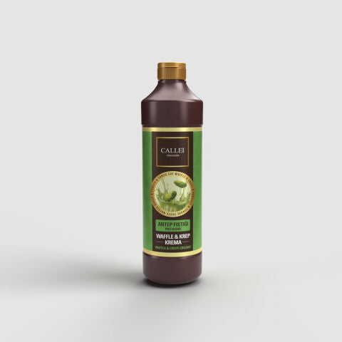 Bring professional dessert flavor to your kitchen with Callei Pistachio Waffle Sauce.