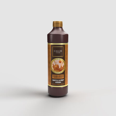 Add a smooth, glossy finish and rich caramel flavor to your desserts with Callei Waffle Sauce Caramel.