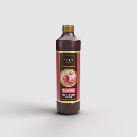 Add a burst of fruity flavor to your desserts with Callei Waffle Sauce Strawberry.