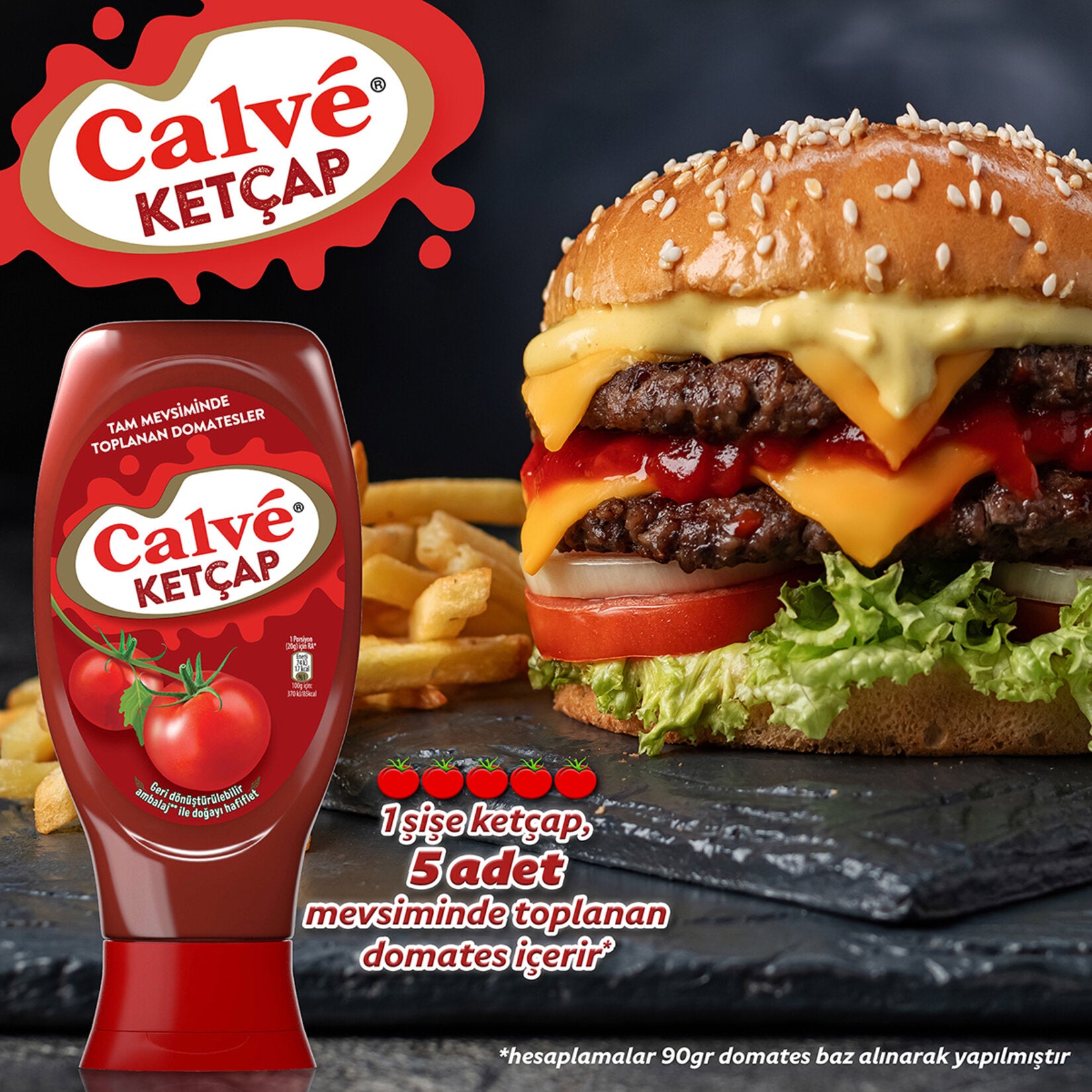 Calve Ketchup is a rich and smooth tomato ketchup made with carefully selected tomato paste and balanced sweetness.