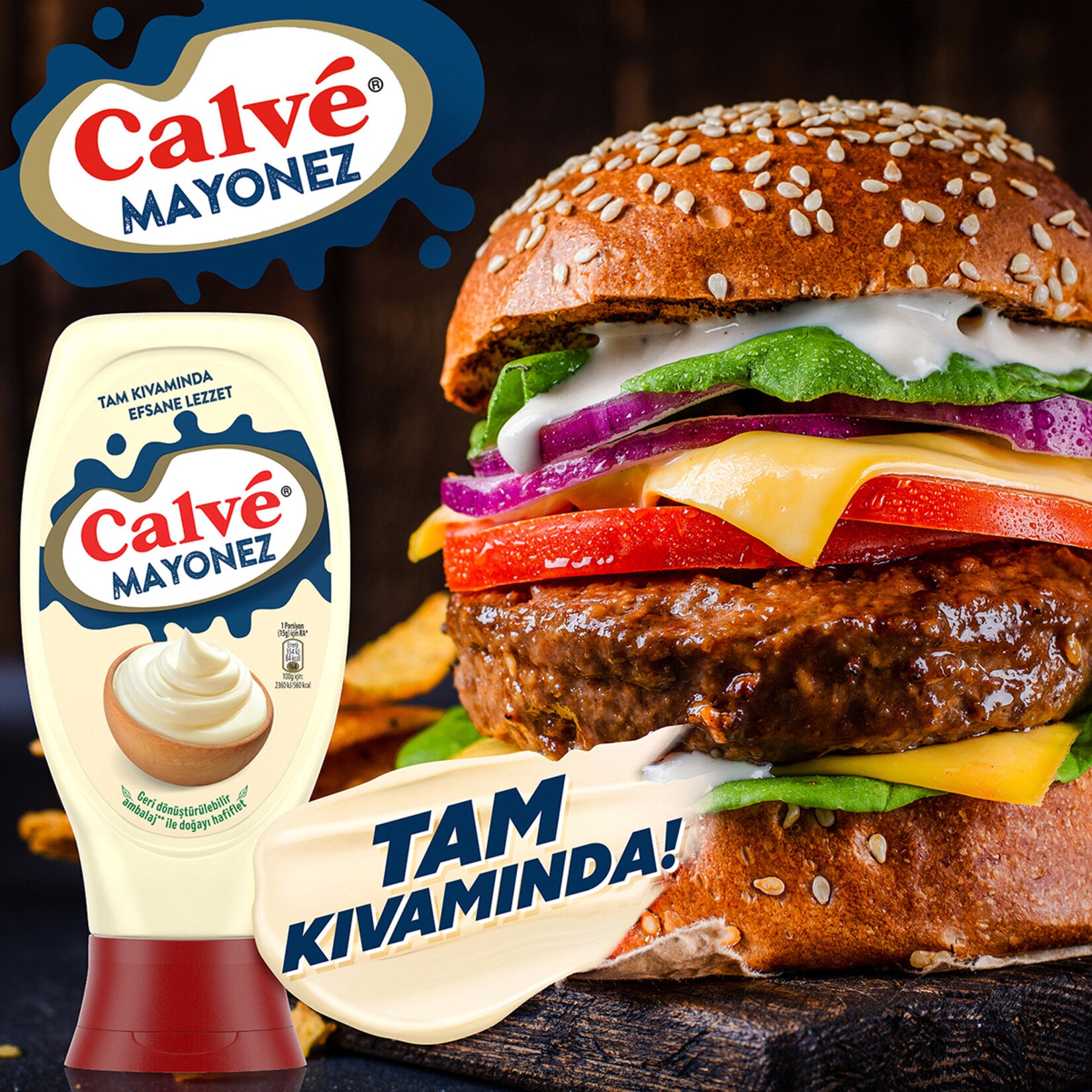 Calve Mayonnaise Legendary Smooth Taste brings rich, creamy texture and balanced flavor to your everyday meals.