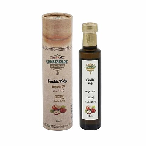 Cansizzade Findik Oil is a premium cold-pressed hazelnut oil made from carefully selected hazelnut kernels grown in Türkiye.