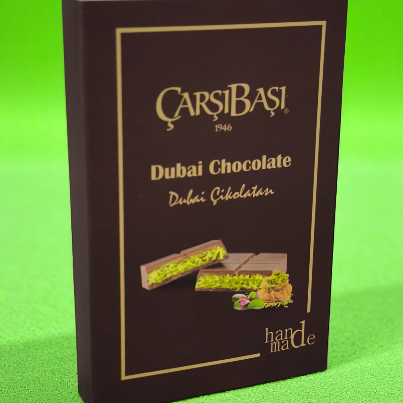 Carsibasi Handmade Dubai Chocolate 6.9 oz (195 g)