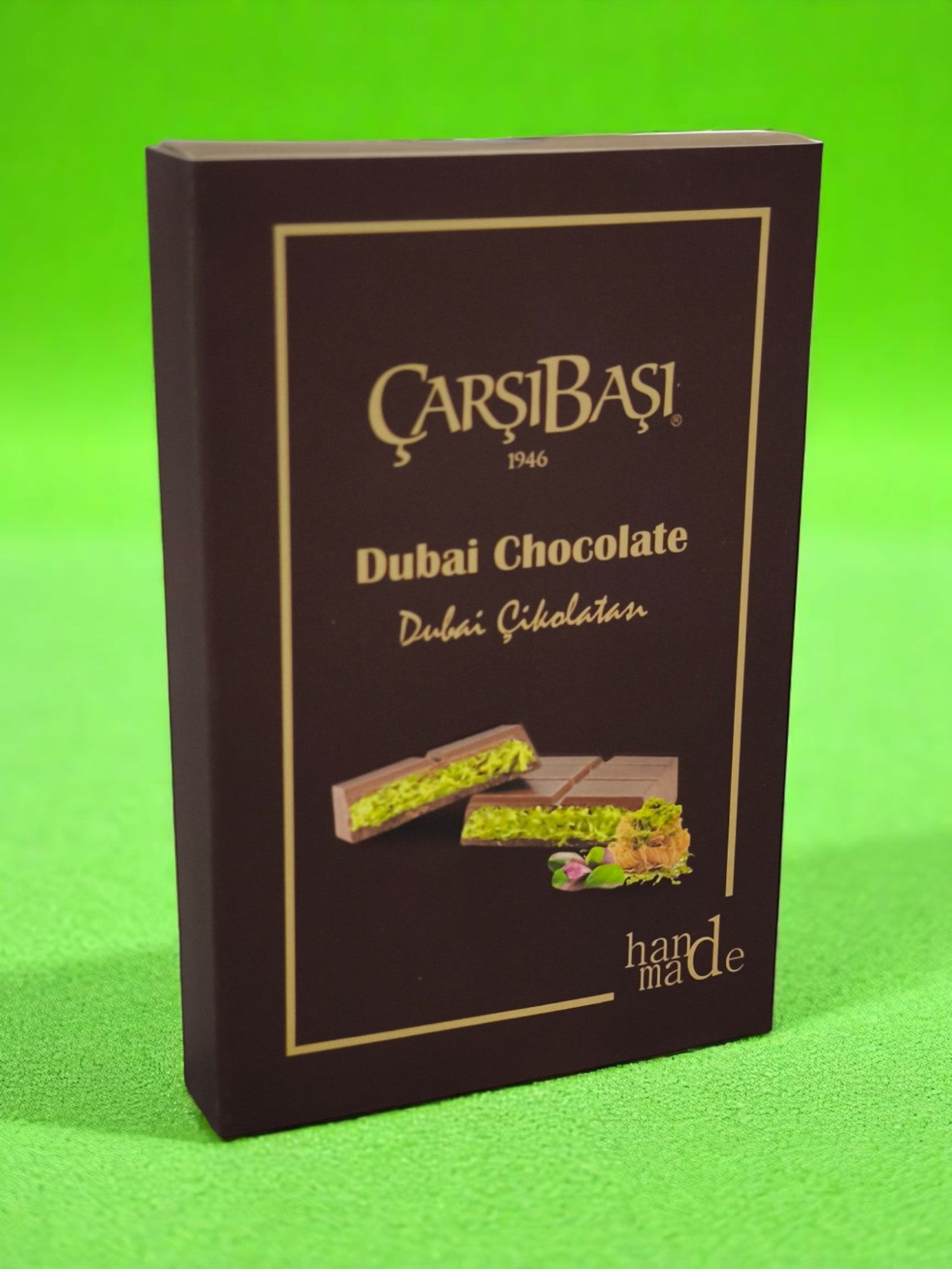 Carsibasi Handmade Dubai Chocolate 6.9 oz (195 g)