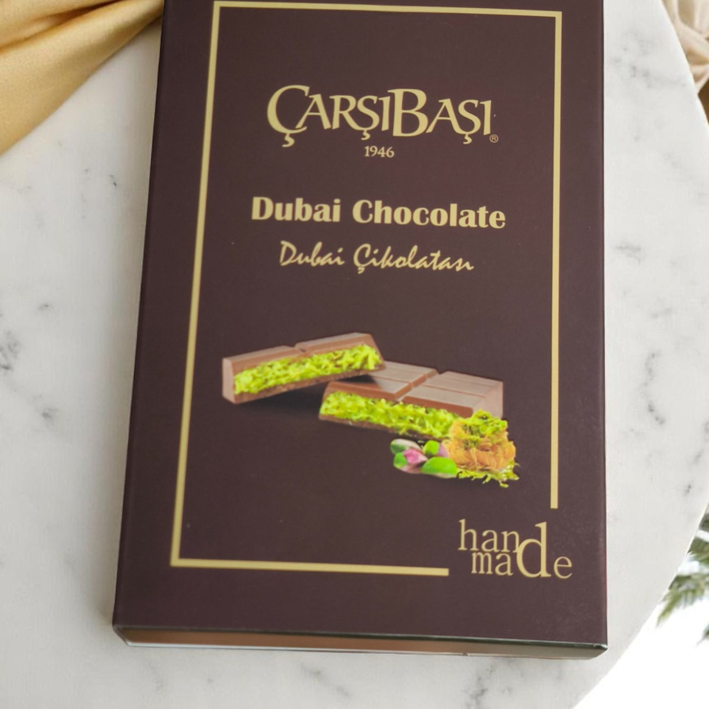Carsibasi Handmade Dubai Chocolate 6.9 oz (195 g)
