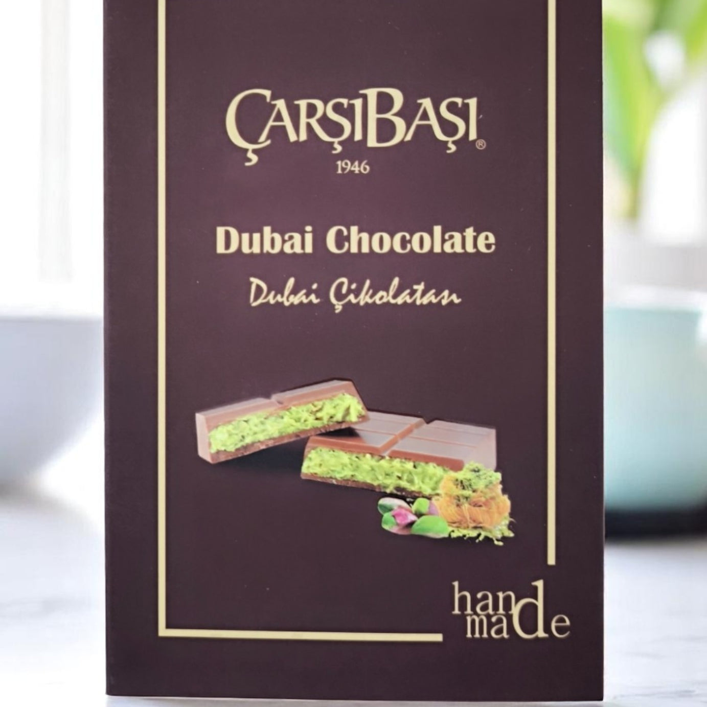 Carsibasi Handmade Dubai Chocolate 6.9 oz (195 g)