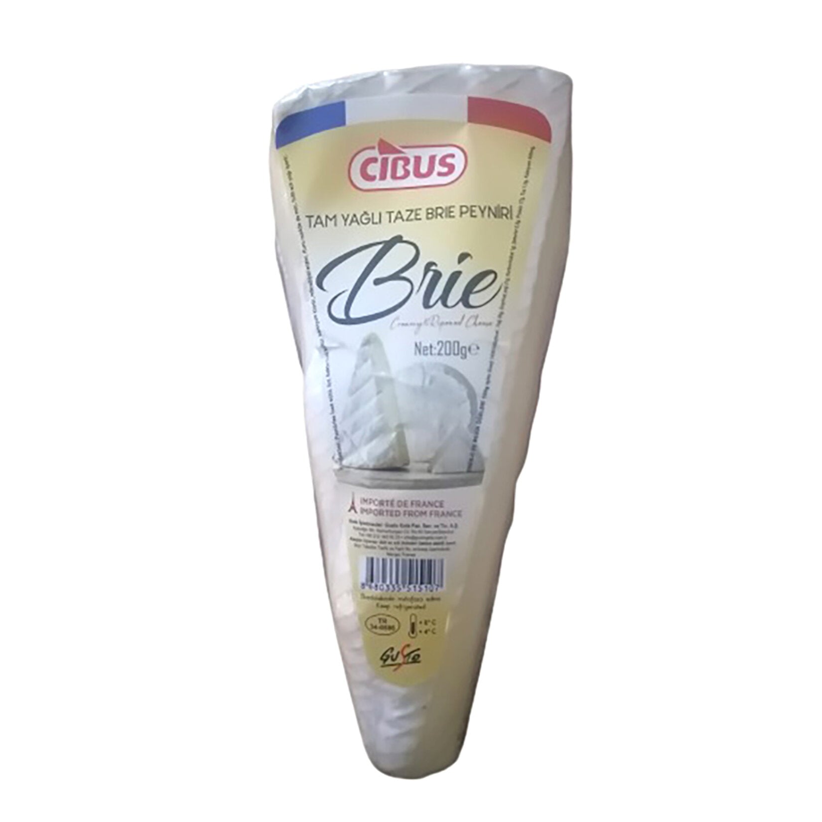 Cibus Full Fat Fresh Brie Cheese brings the smooth, creamy texture and delicate flavor of classic Brie to your table.