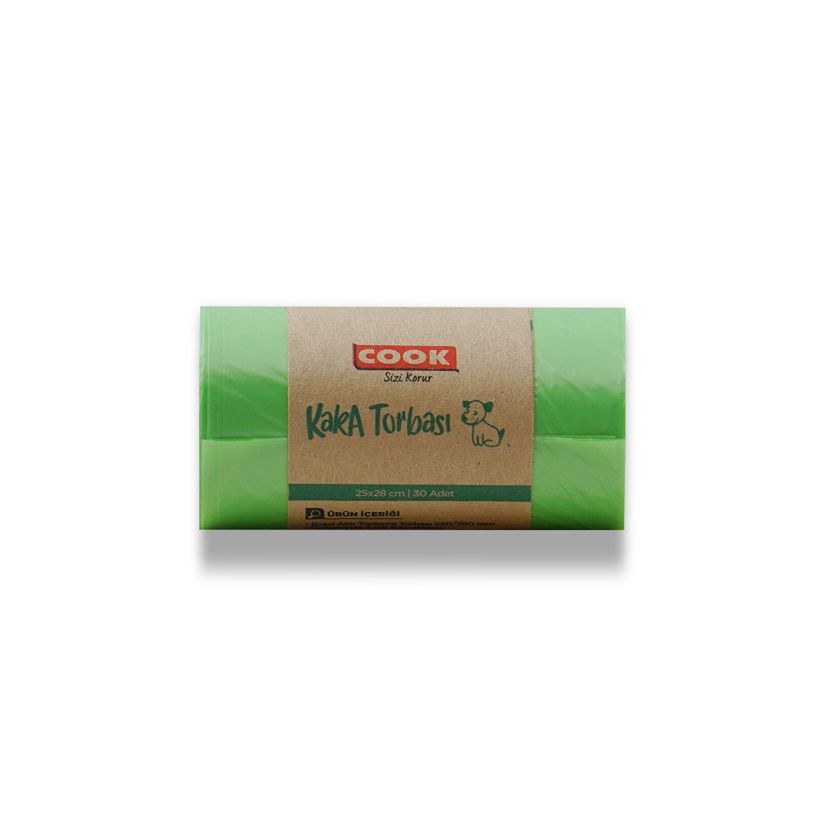 Cook Pet Waste Bags Roll 30 Count offers a practical and hygienic solution for daily walks with your pet.