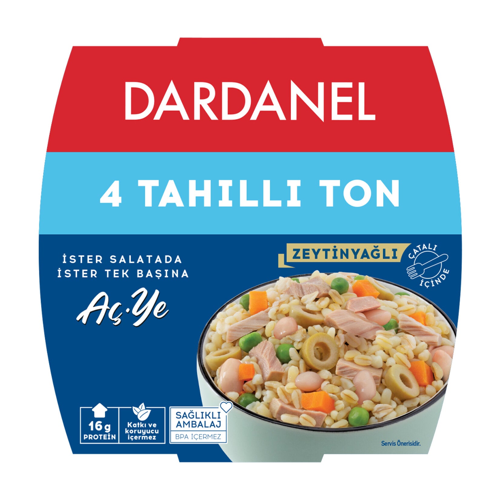 Dardanel 4 Tahilli Ton Ac-Ye is a ready-to-eat tuna meal crafted for busy days when you need something wholesome and satisfying.