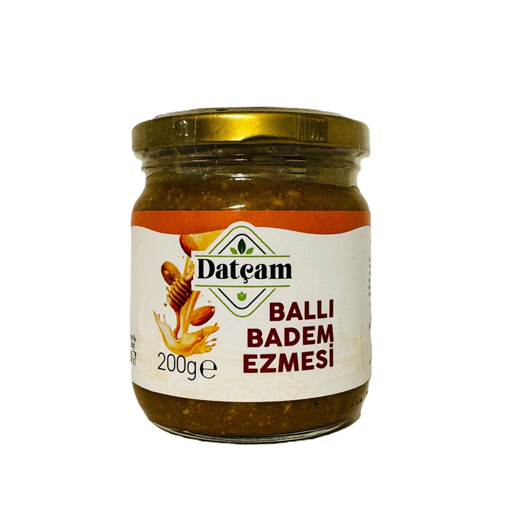 Datçam Ballı Badem Ezmesi by Datça Köy Ürünleri is a traditional Turkish breakfast spread made with just two simple ingredients: 60% honey and 40% almonds.