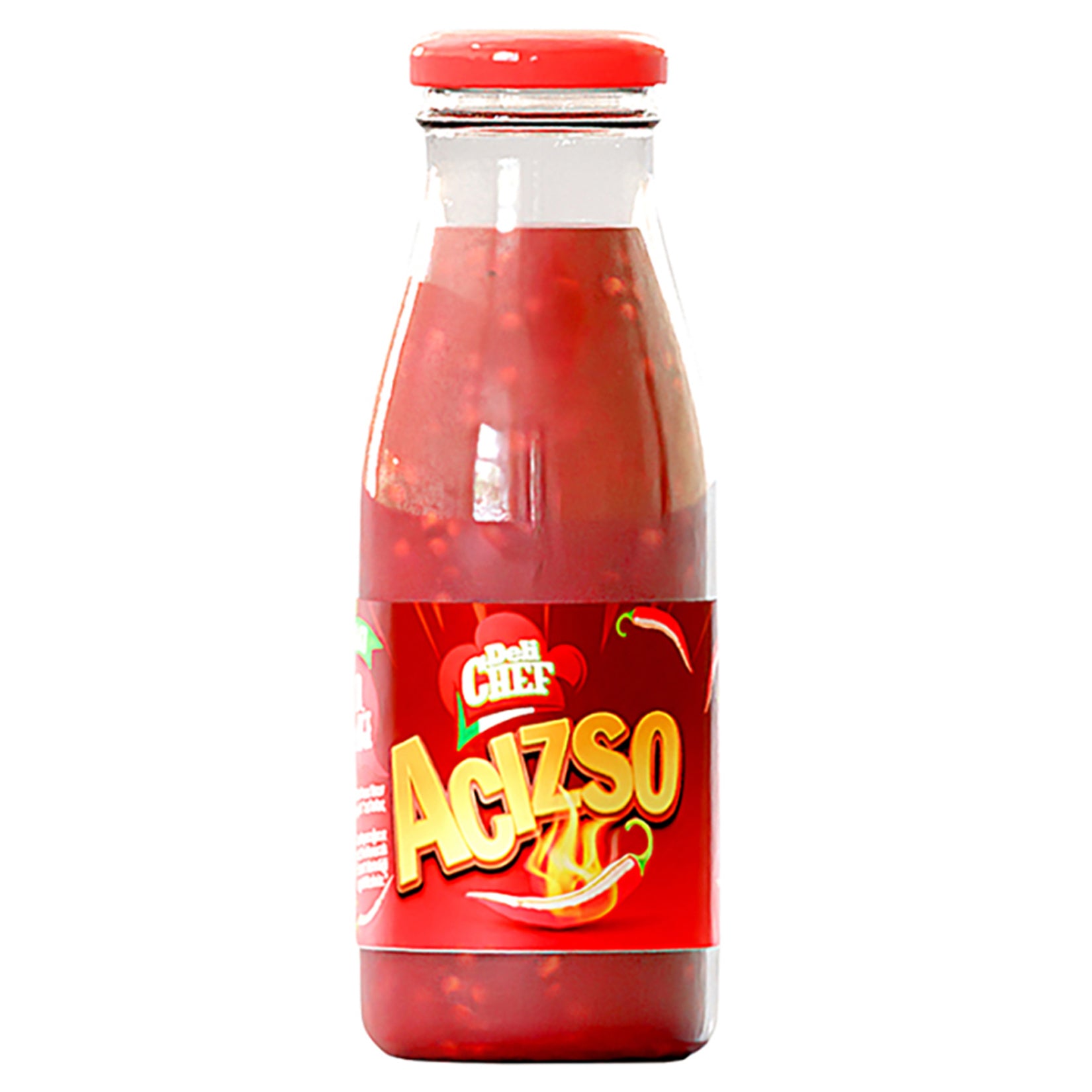 Deli Chef Acizso Hot Pepper Sauce brings bold, fiery flavor straight from Türkiye to your table.