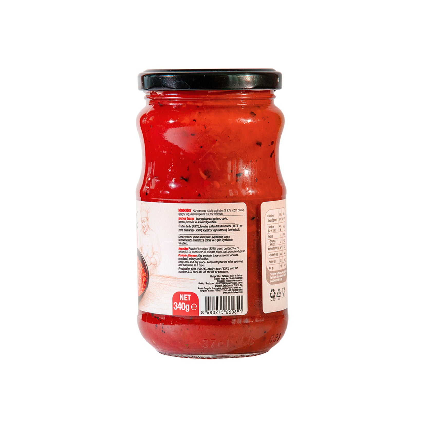 Bring the taste of a classic Turkish breakfast to your kitchen with Deli Chef Roasted Tomato Menemen Sauce.
