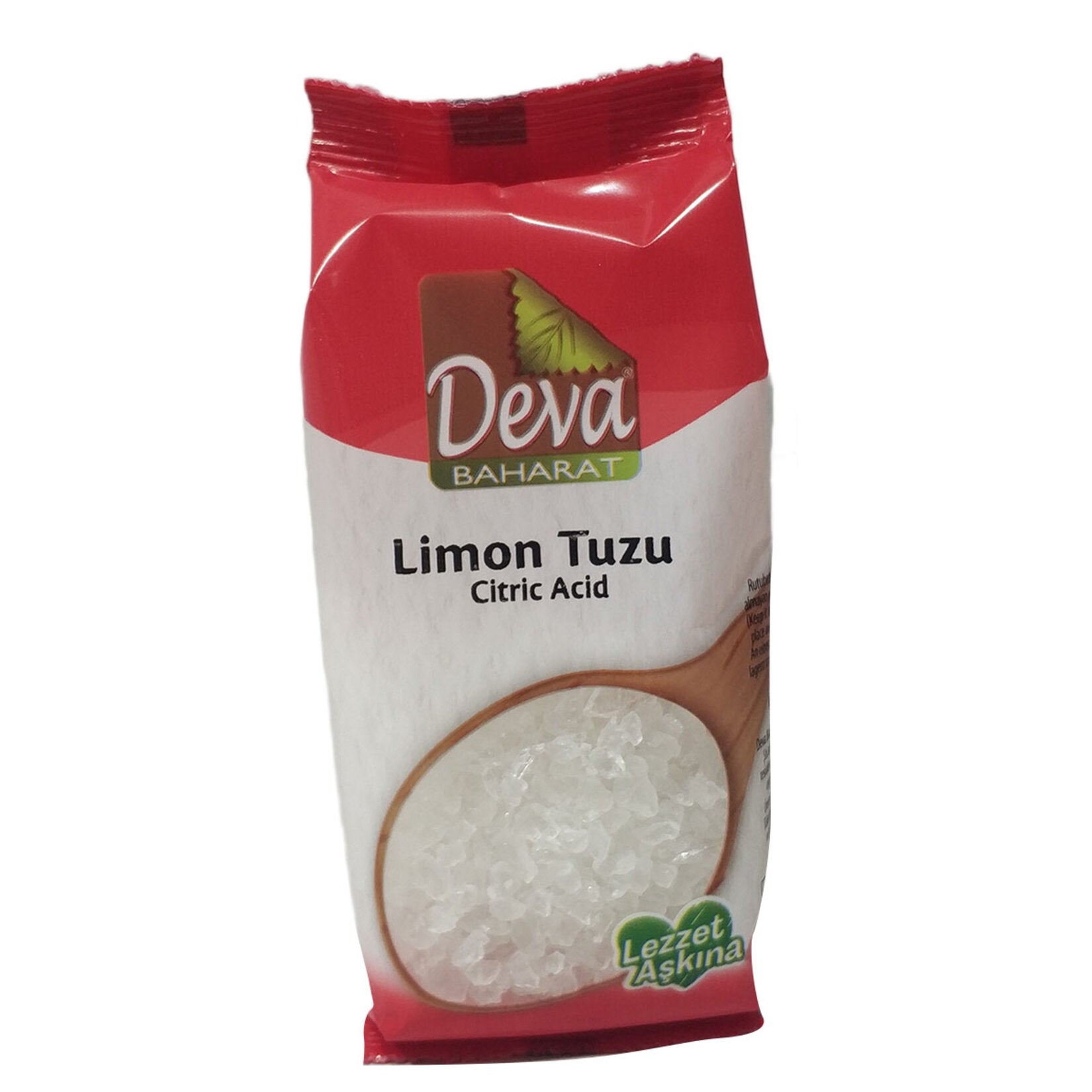 Deva Lemon Salt is a versatile kitchen essential made from crystallized citric acid, widely used in Turkish and Middle Eastern cooking.