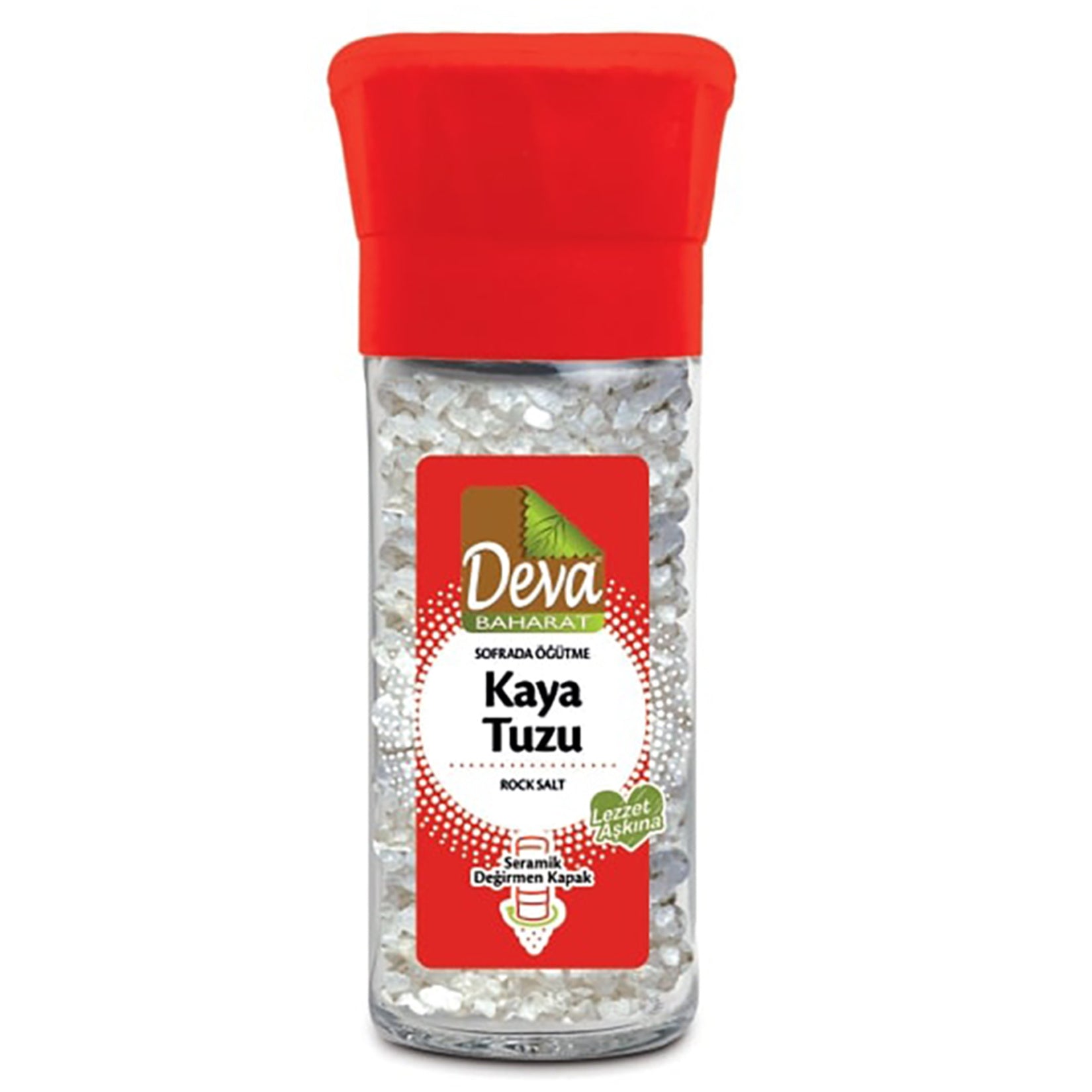 Deva Rock Salt Grinder brings pure, mineral-rich rock salt straight from Türkiye to your kitchen.