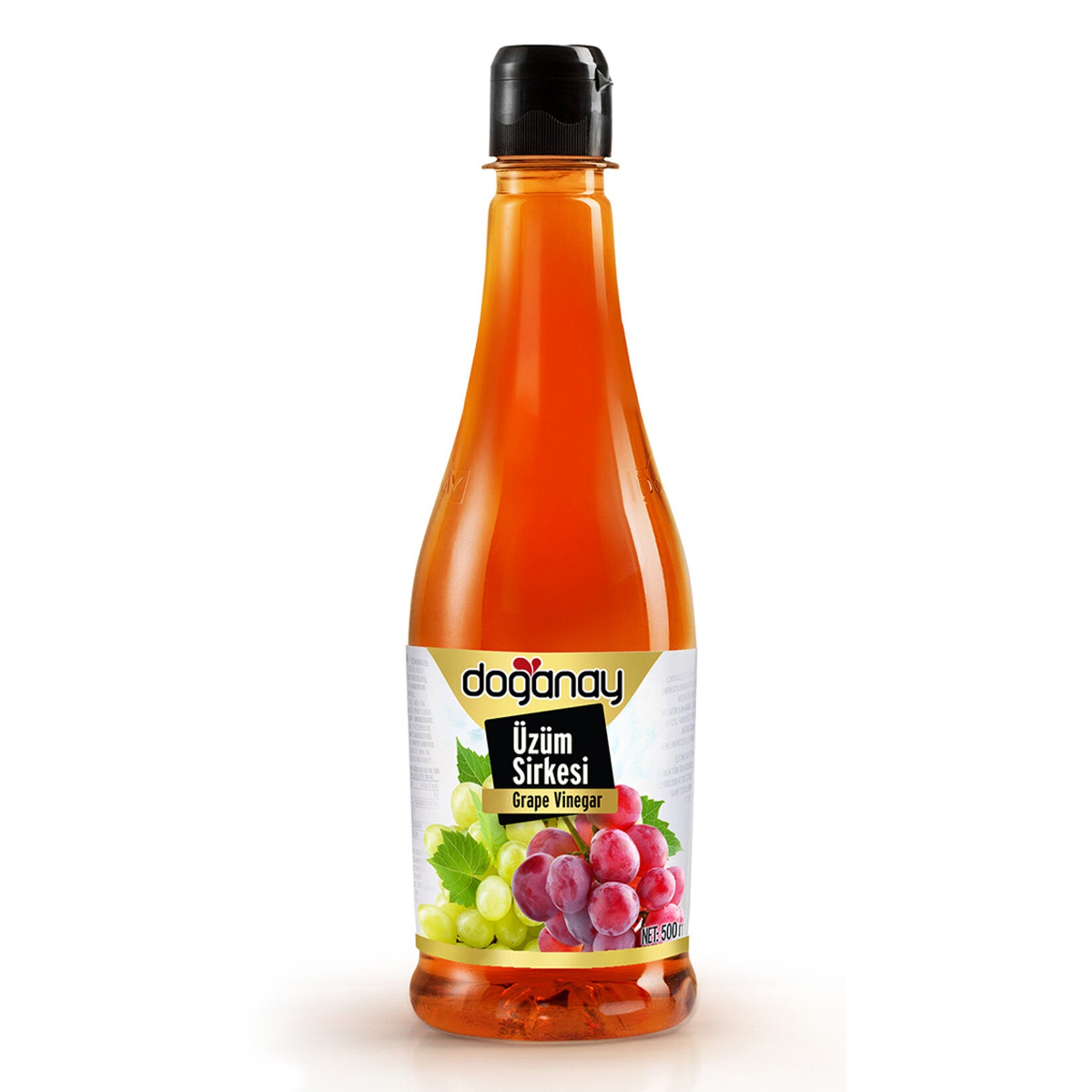 Doganay Uzum Sirkesi (Grape Vinegar) is a kitchen essential made from carefully fermented grapes, delivering a balanced acidity and rich aroma that enhances everyday cooking.