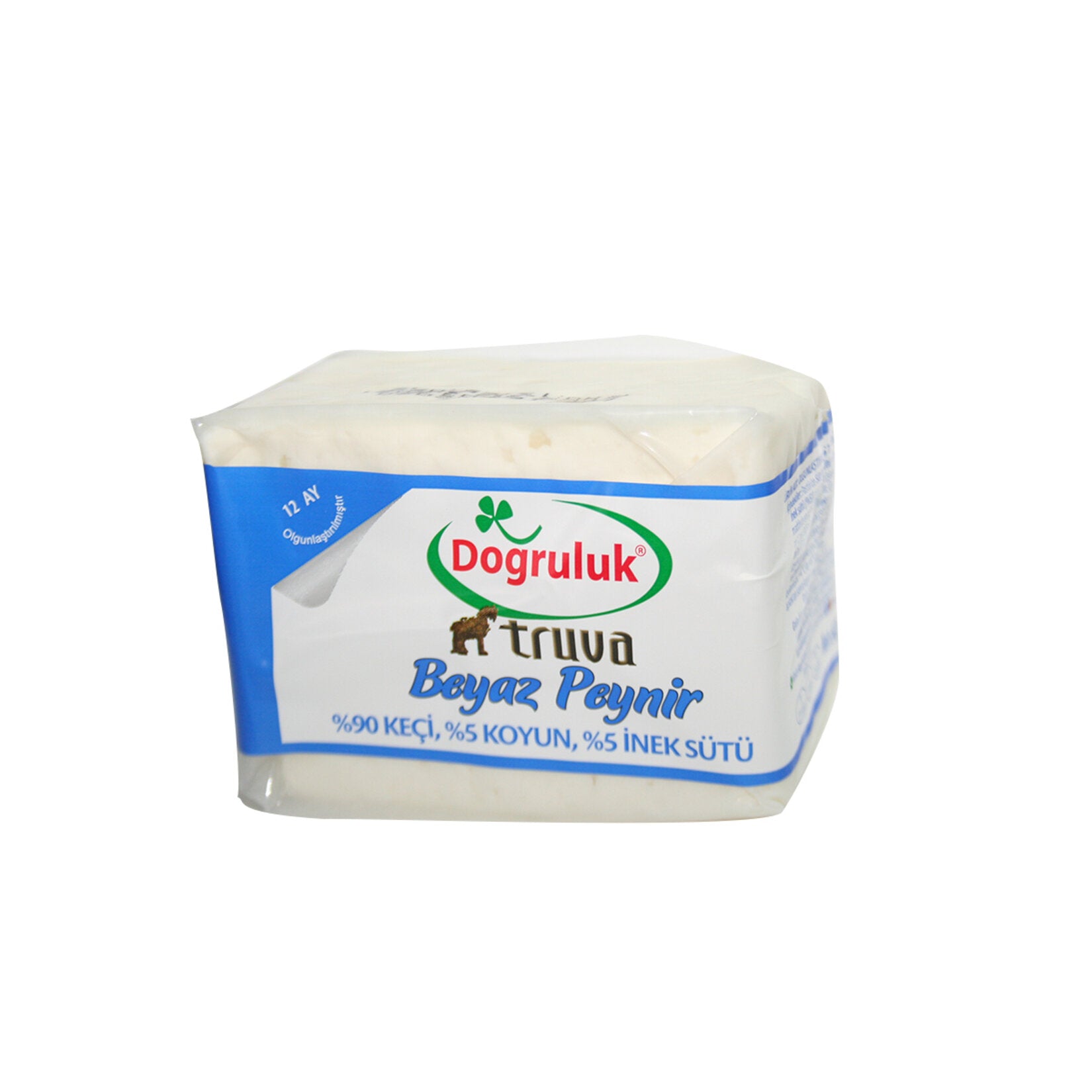 Dogruluk Truva Keci Koyun Inek Peyniri is a traditional Turkish-style white cheese crafted from a rich blend of goat (90%), sheep (5%), and cow’s milk (5%).