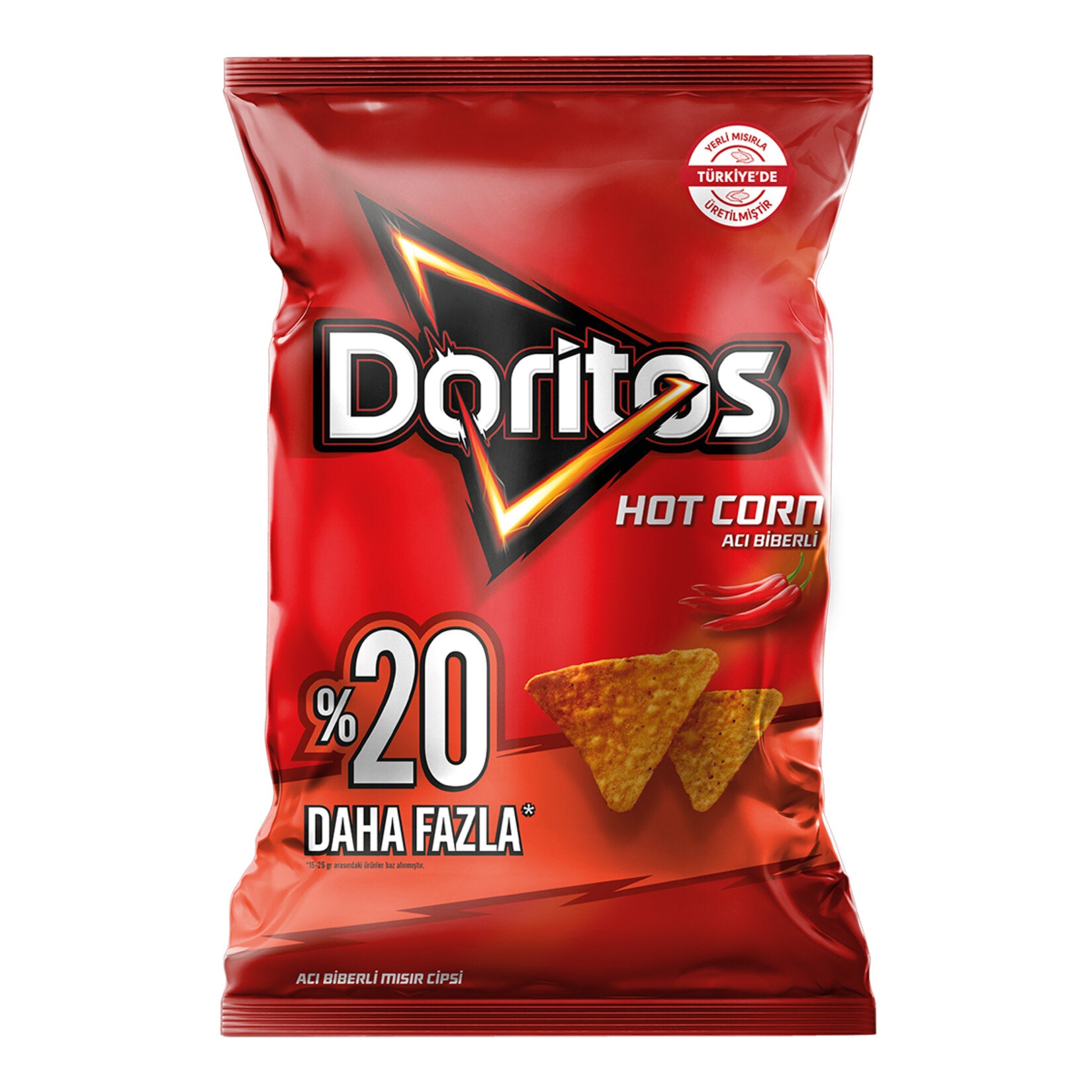 Doritos Hot Corn Party Size brings bold, spicy flavor straight from Türkiye to your snack table.