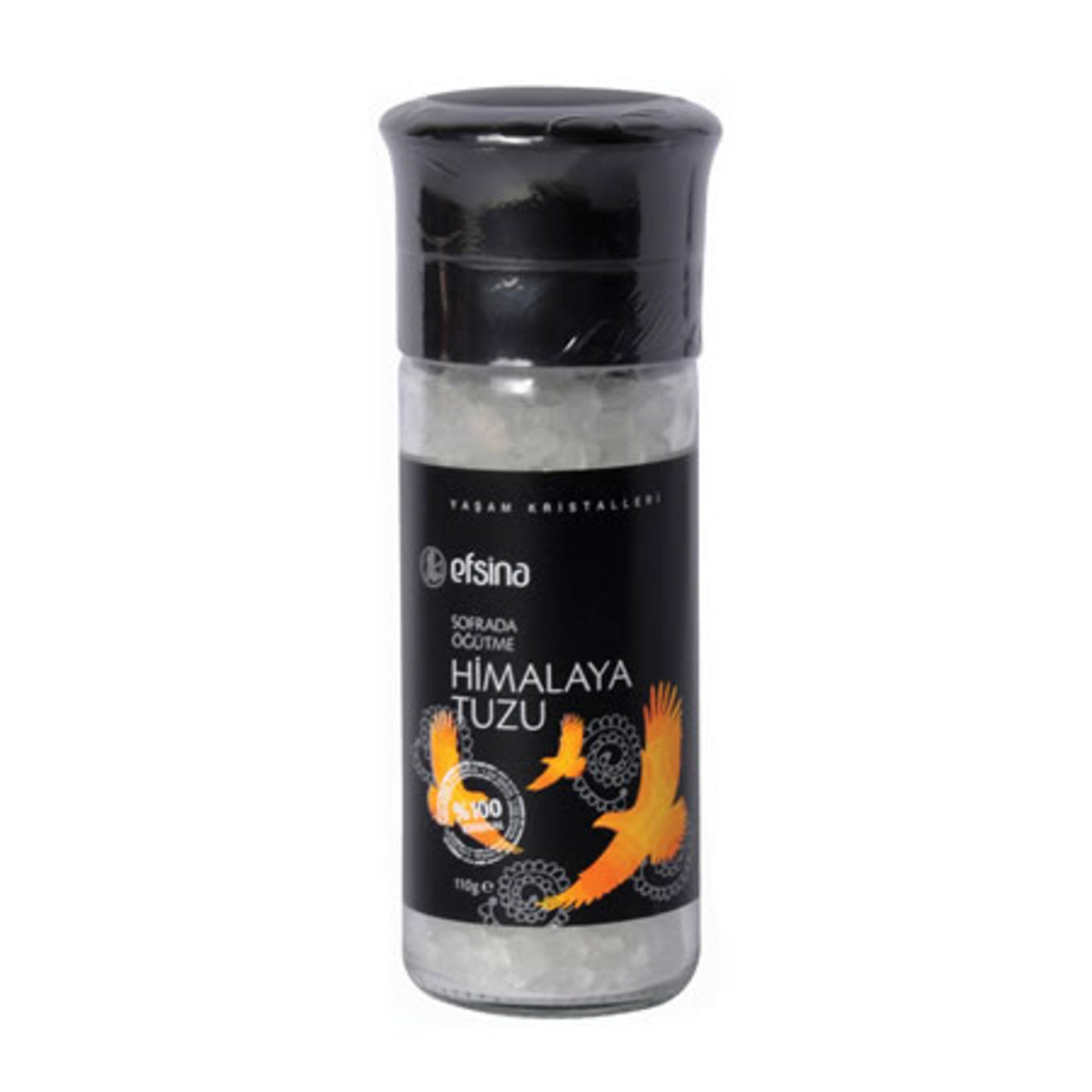 Bring natural mineral flavor to your kitchen with Efsina Himalayan Salt Table Grinder.