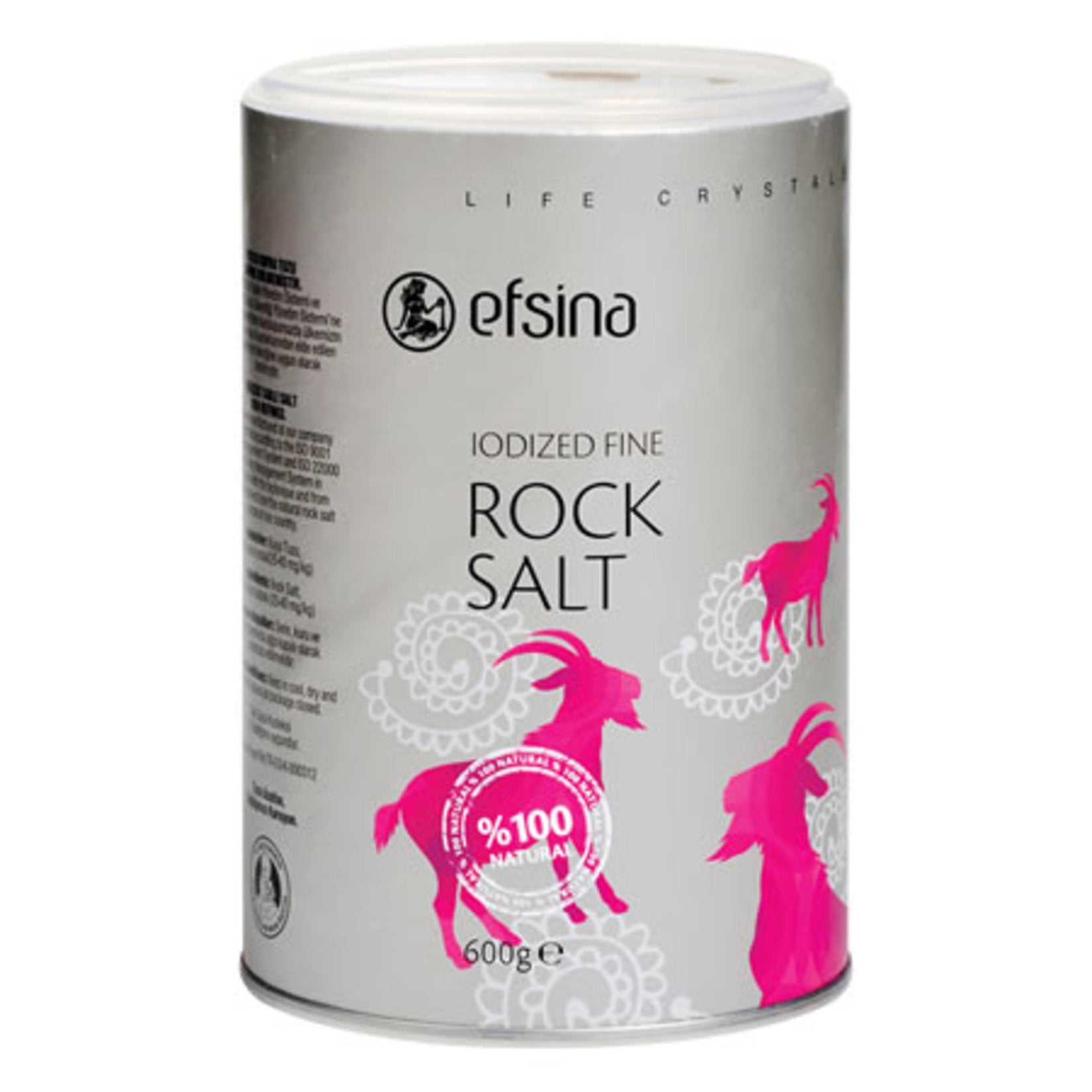 Efsina Kaya Tuzu Silindir Kutu brings the pure taste of naturally sourced rock salt from Türkiye to your kitchen.