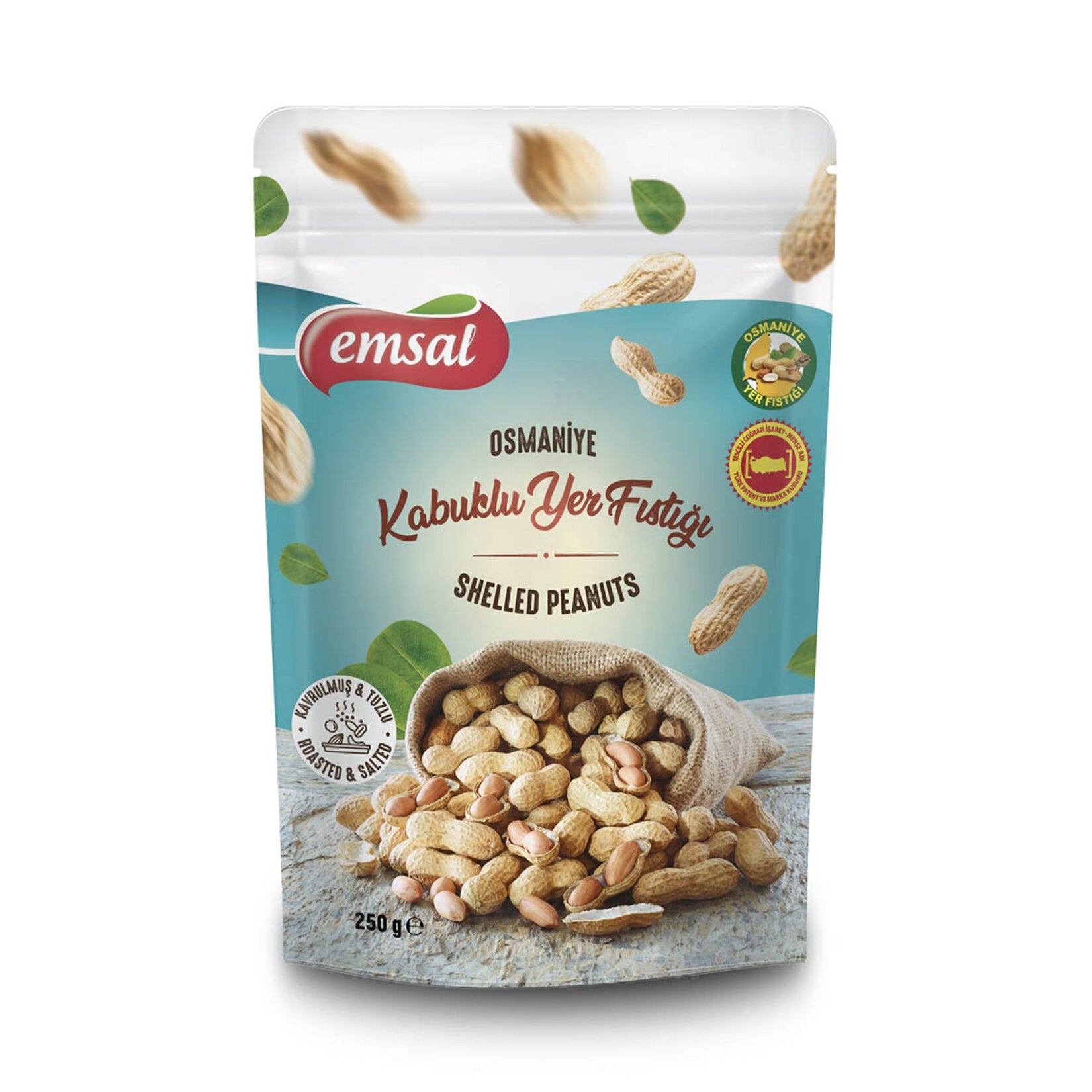 Emsal Osmaniye In-Shell Peanuts bring the famous peanut flavor of Osmaniye, Türkiye straight to your snack table.