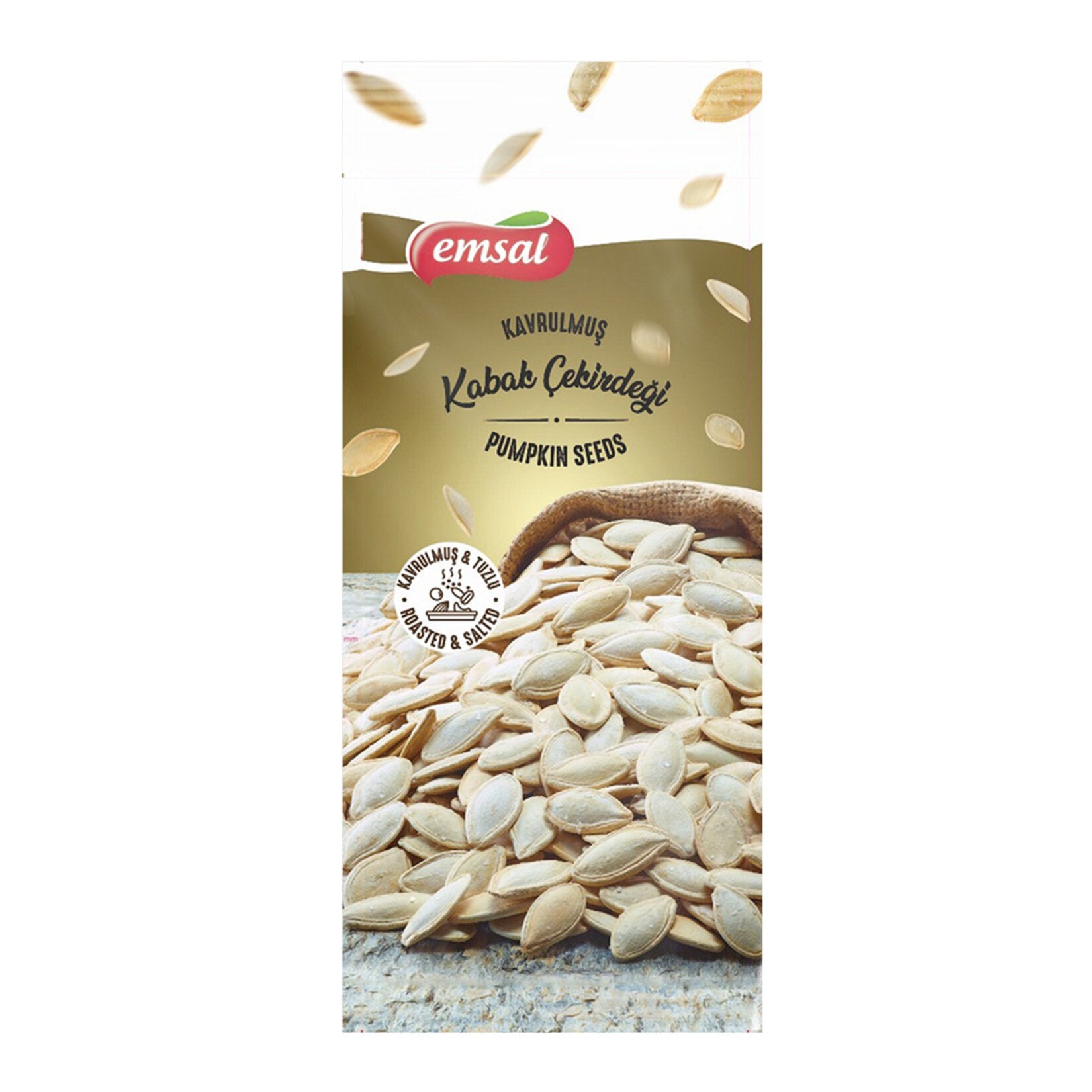 Emsal Roasted Pumpkin Seeds are a classic Turkish-style snack, carefully roasted and lightly salted for a clean, satisfying crunch.