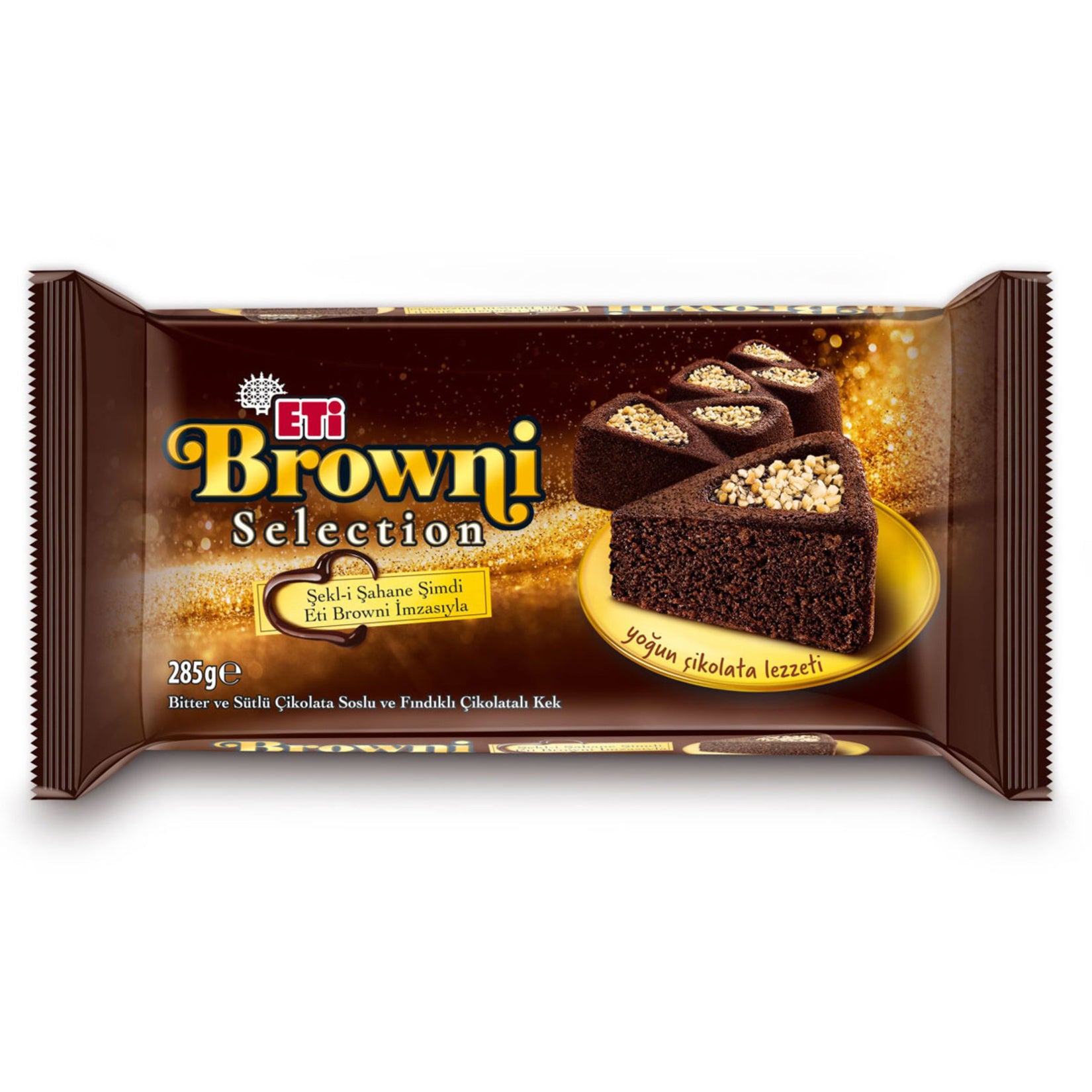 Eti Browni Selection brings together a rich assortment of soft, chocolate-filled brownie cakes in one generous box.