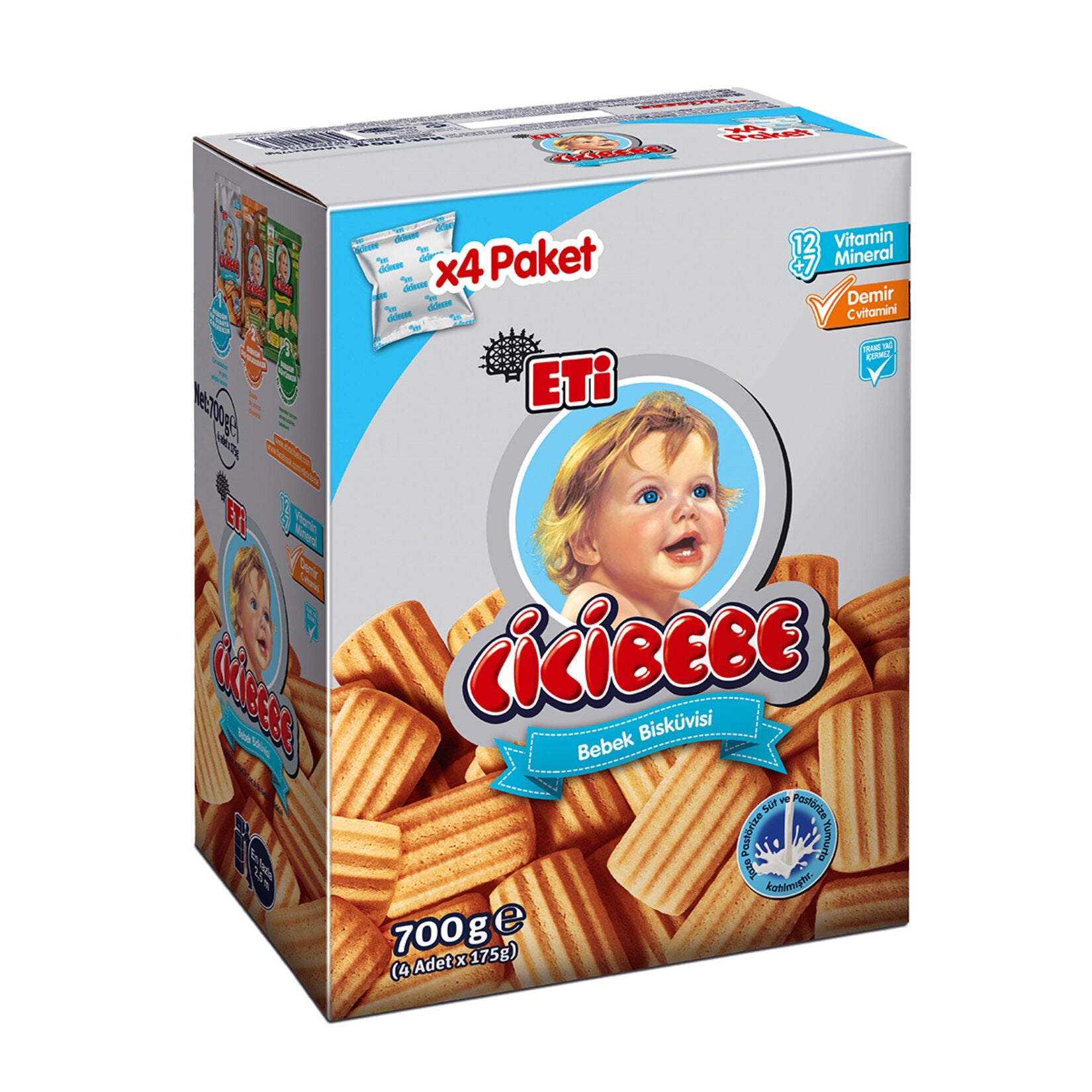 Eti Cicibebe Baby Biscuit is a beloved classic from Türkiye, specially crafted for little ones but e