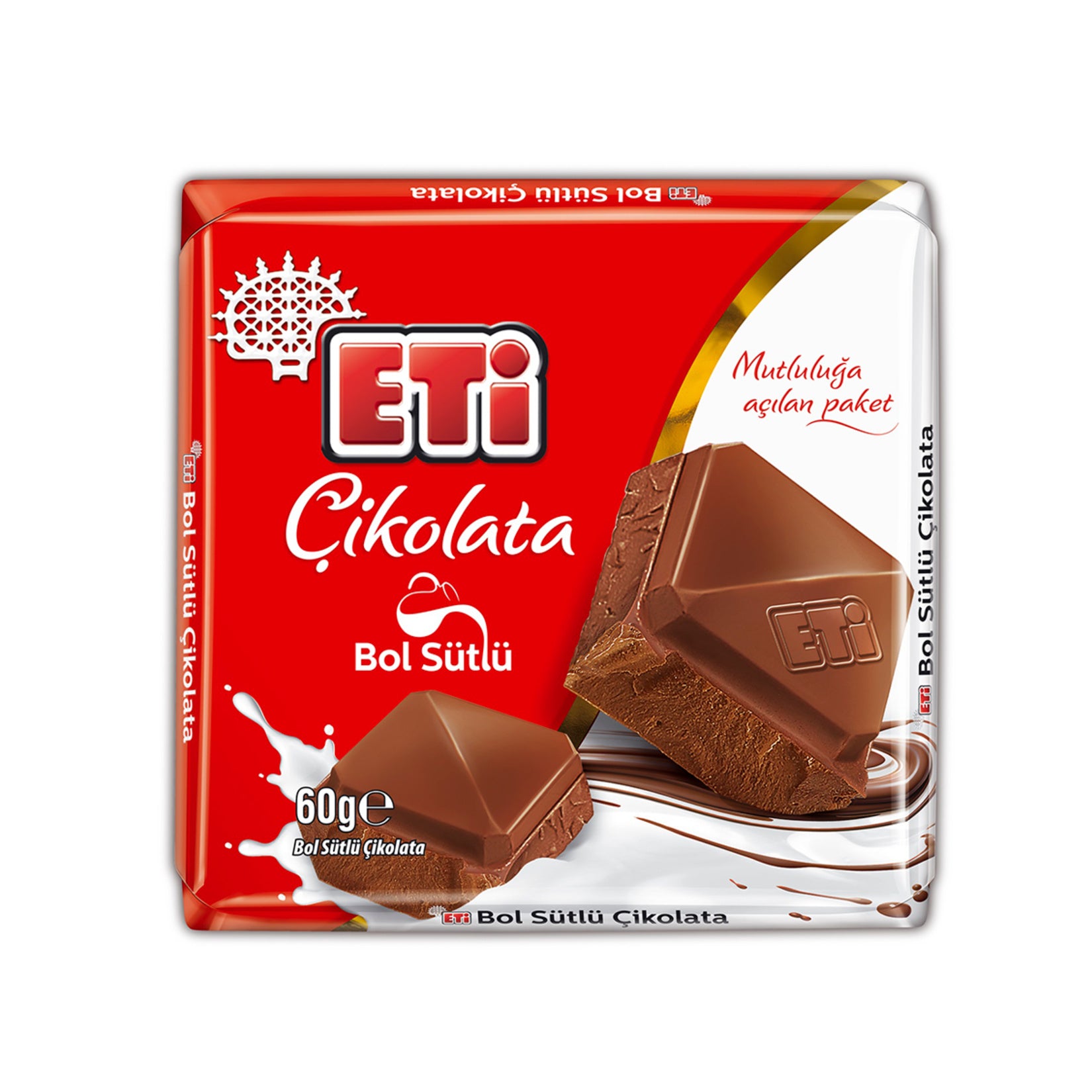 Eti Cikolata Bol Sutlu Milk Chocolate Bar is a smooth and creamy classic made for true milk chocolate lovers.
