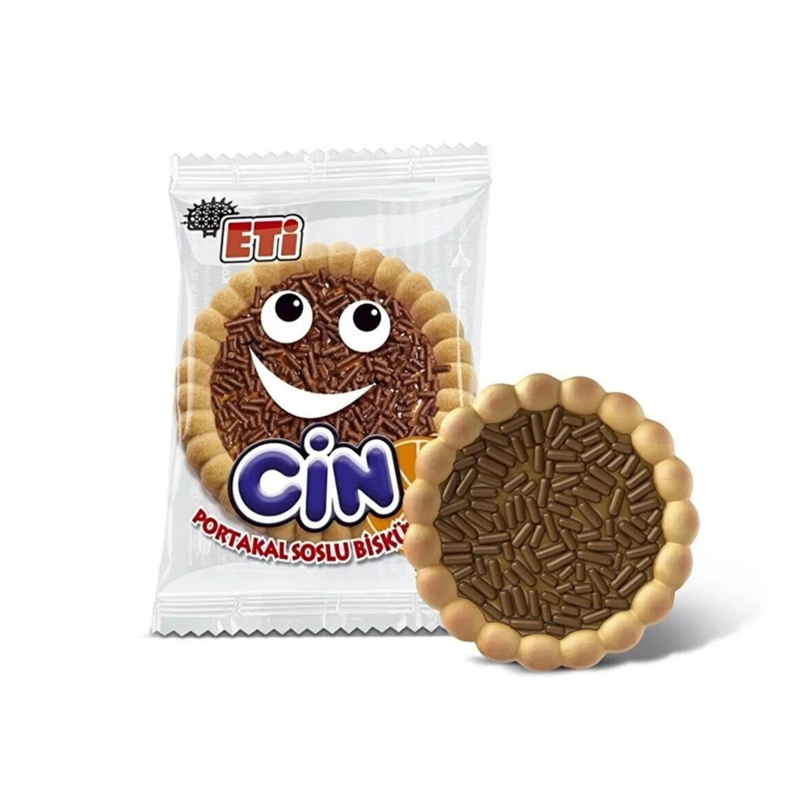 Eti Cin Orange Flavored Biscuit 25