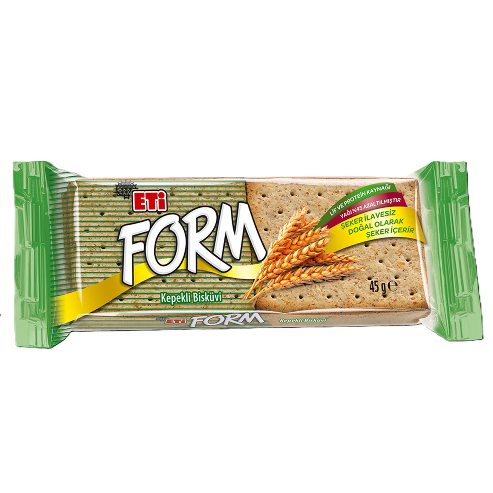 Eti Form Bran Biscuit is a delicious and smart snack choice for those who care about their wellbeing.