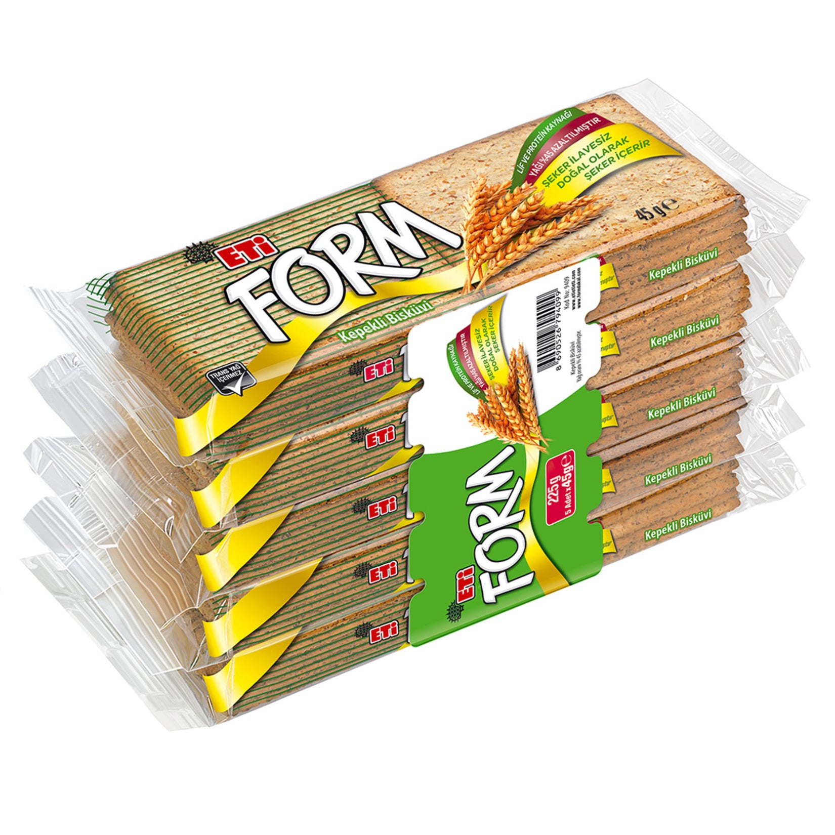 Eti Form Bran Biscuit is your go-to choice for a light and satisfying snack.