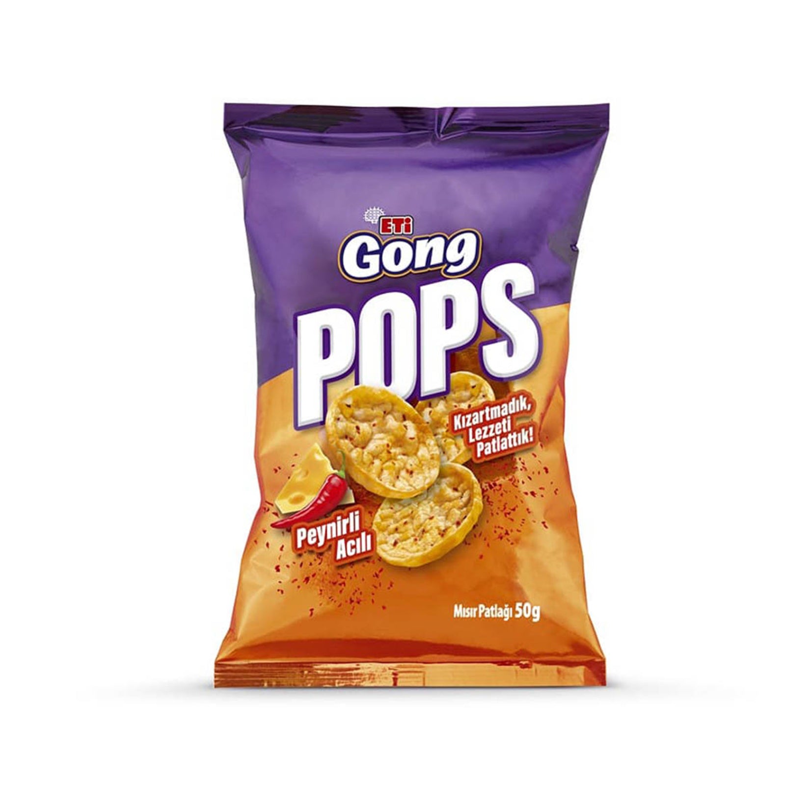Eti Gong Pops Cheese & Chili delivers bold flavor in every bite.