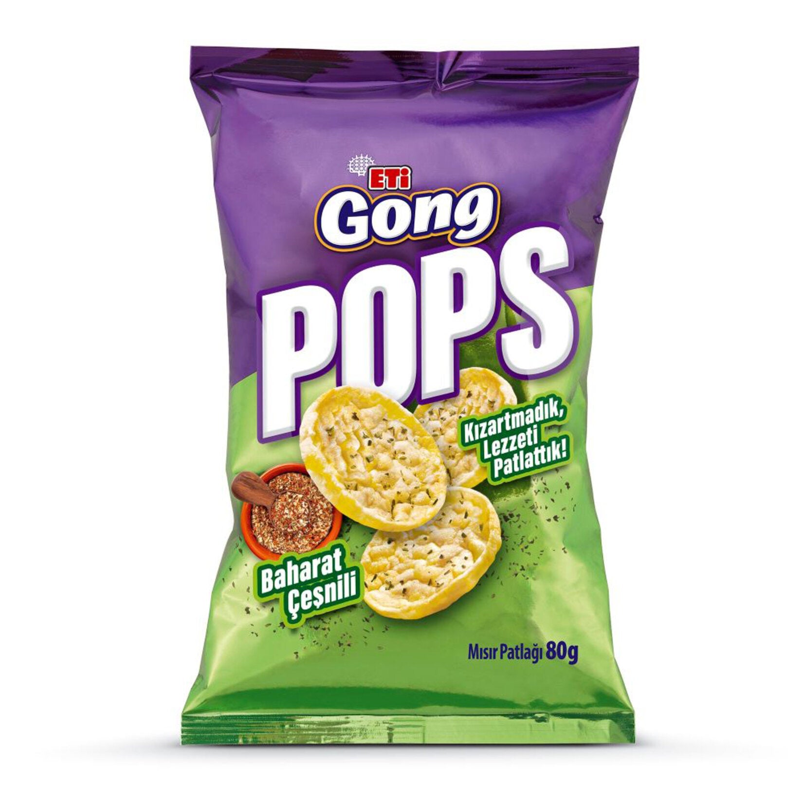Eti Gong Pops Spicy Corn Puffs bring the bold and zesty flavors of Türkiye straight to your snack sh