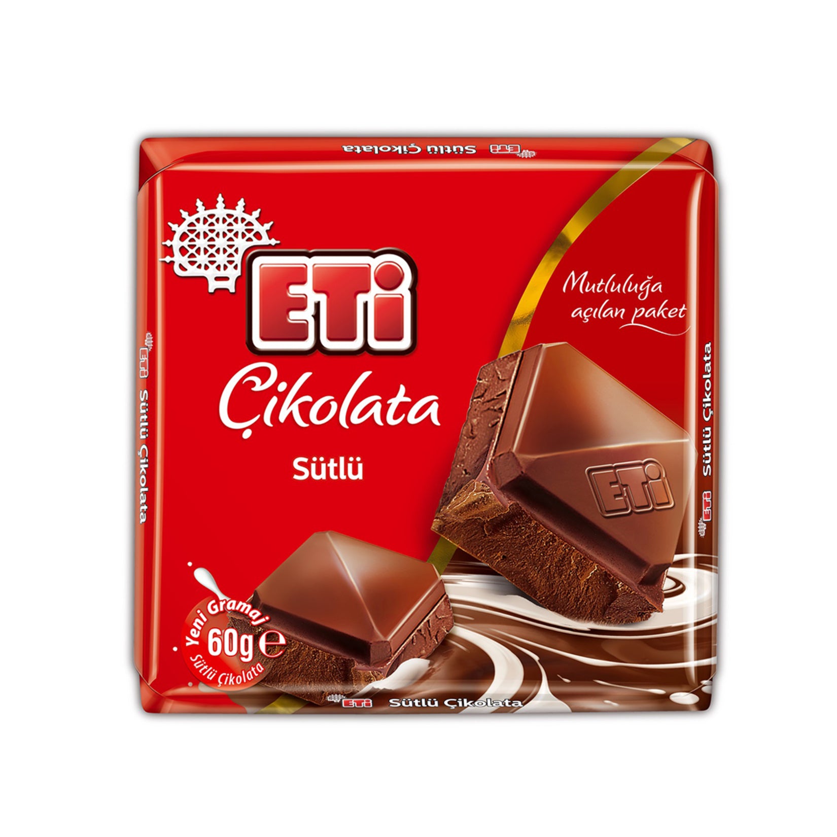 Eti Milk Chocolate Bar brings the rich, creamy taste of classic Turkish milk chocolate straight to your snack drawer.