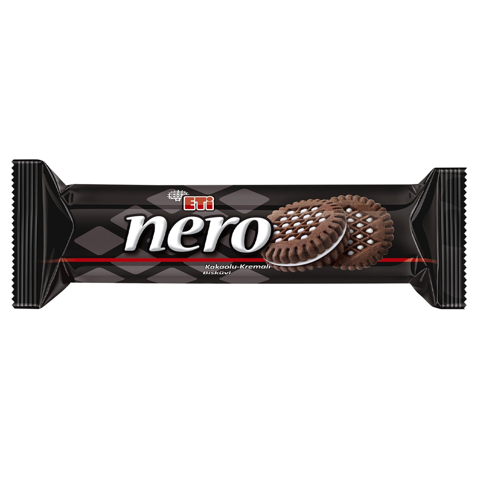 Eti Nero Cacao Cream Biscuit brings together rich chocolate flavor and smooth cream filling in a cru