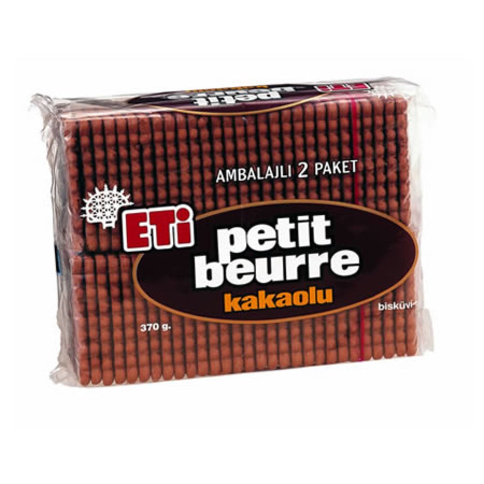 Eti Petit Beurre Cacao Biscuit brings a delightful twist to the classic Turkish tea biscuit with a rich touch of cocoa.