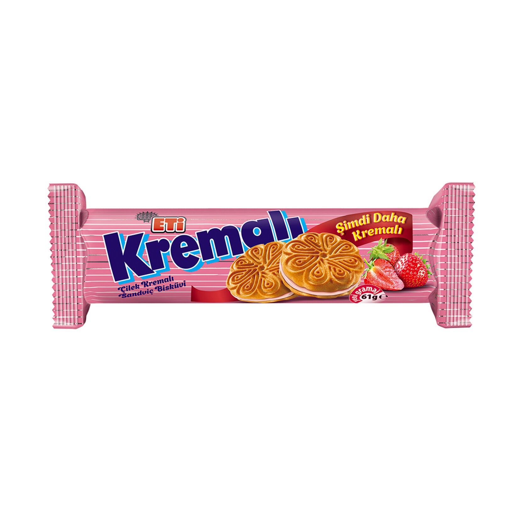 Eti Strawberry Cream Biscuit brings you a beloved classic from Türkiye.