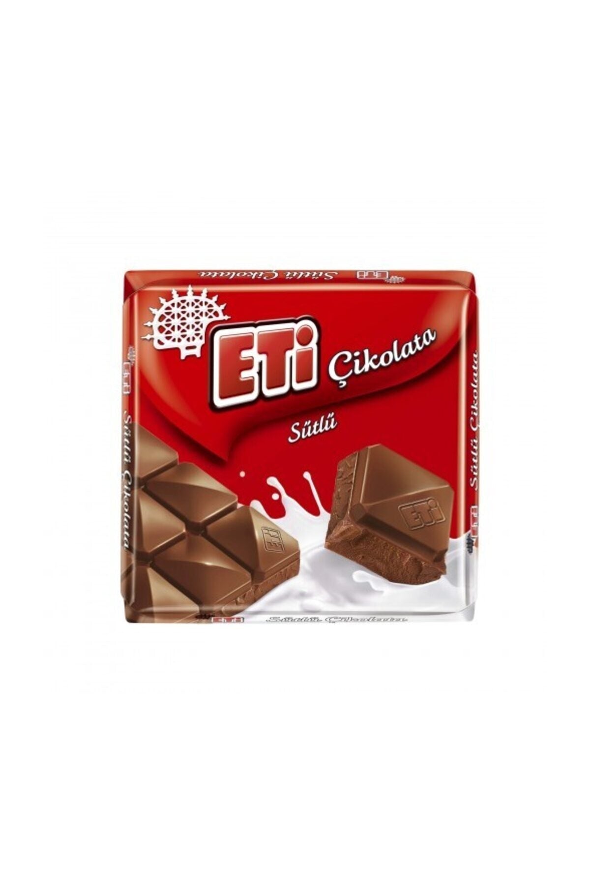 Enjoy the smooth taste of Eti Sutlu Kare Milk Chocolate, a classic square milk chocolate bar crafted by one of Türkiye’s most loved brands.