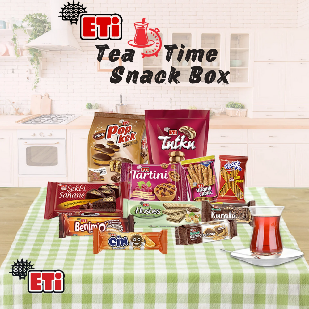 Eti Tea Time Snack Box (16 pieces)