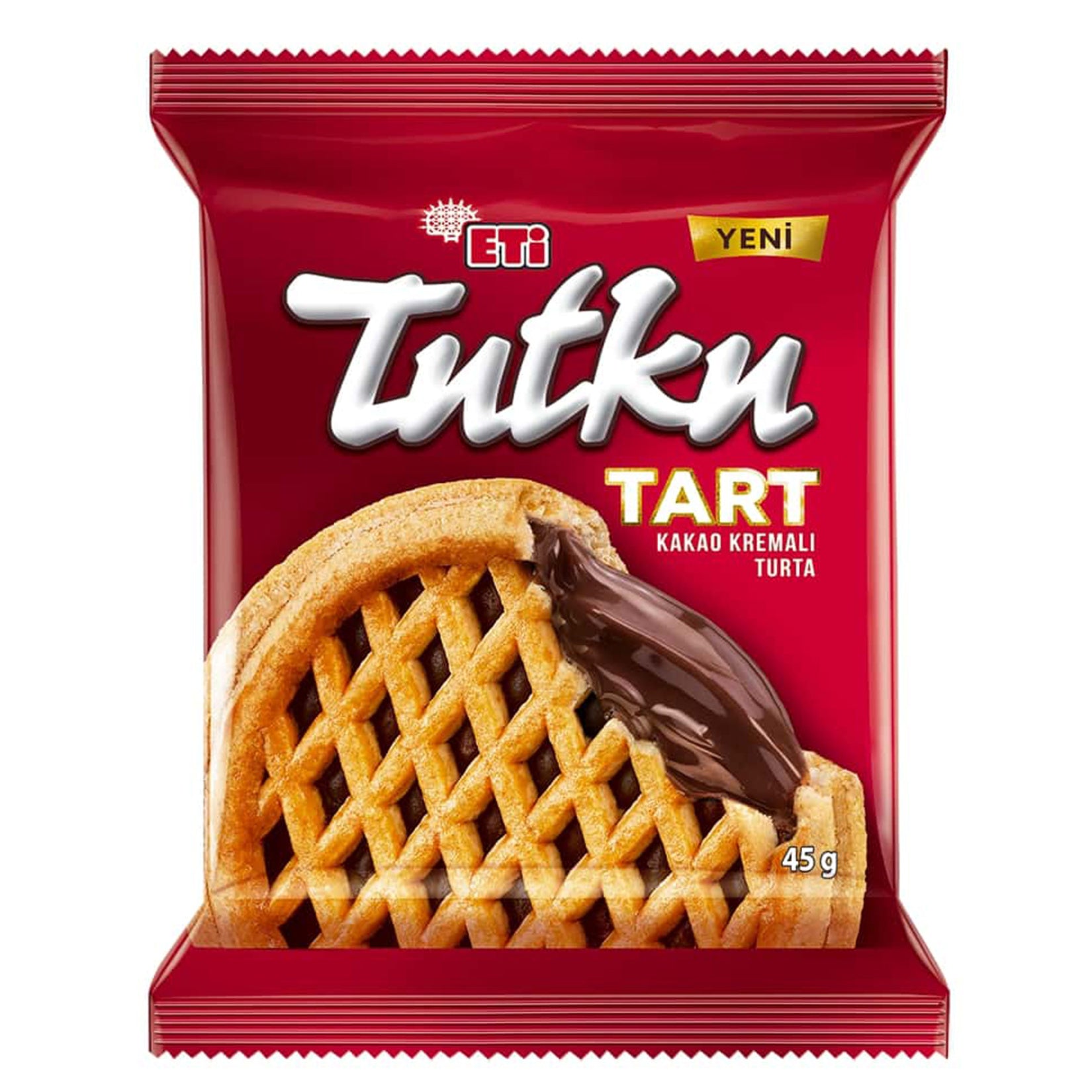 Eti Tutku Cacao Cream Tart front packaging