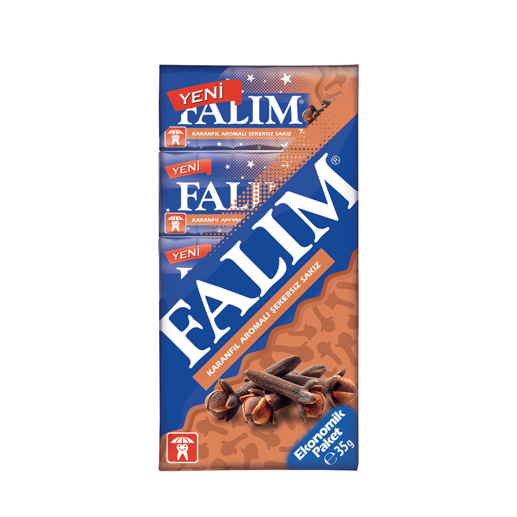 Falim Clove Flavored Sugar-Free Gum brings a bold and refreshing twist to everyday chewing.